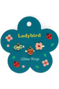 Glitter Ring Set - Ladybird