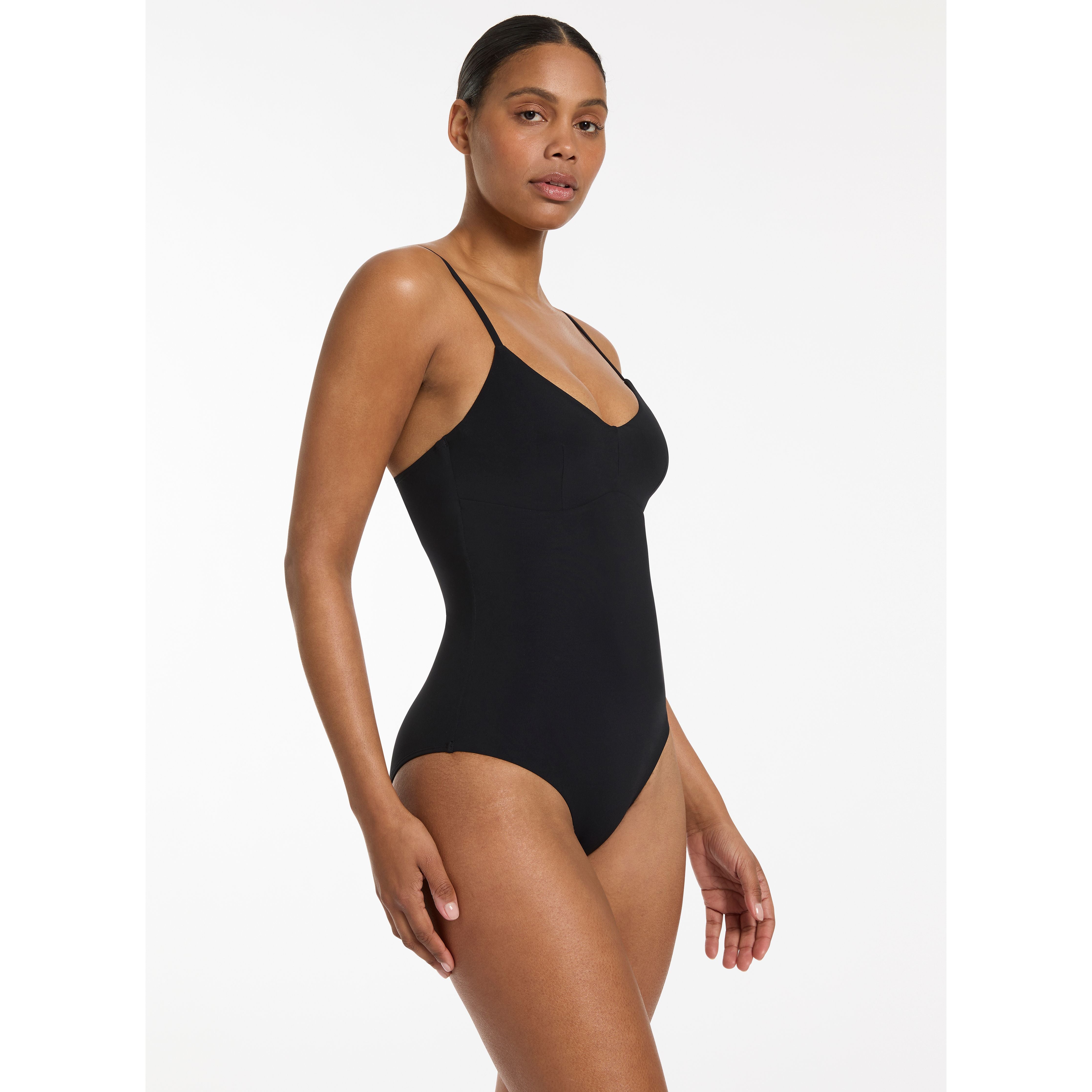 JETSET TANK ONE PIECE C/D - BLACK
