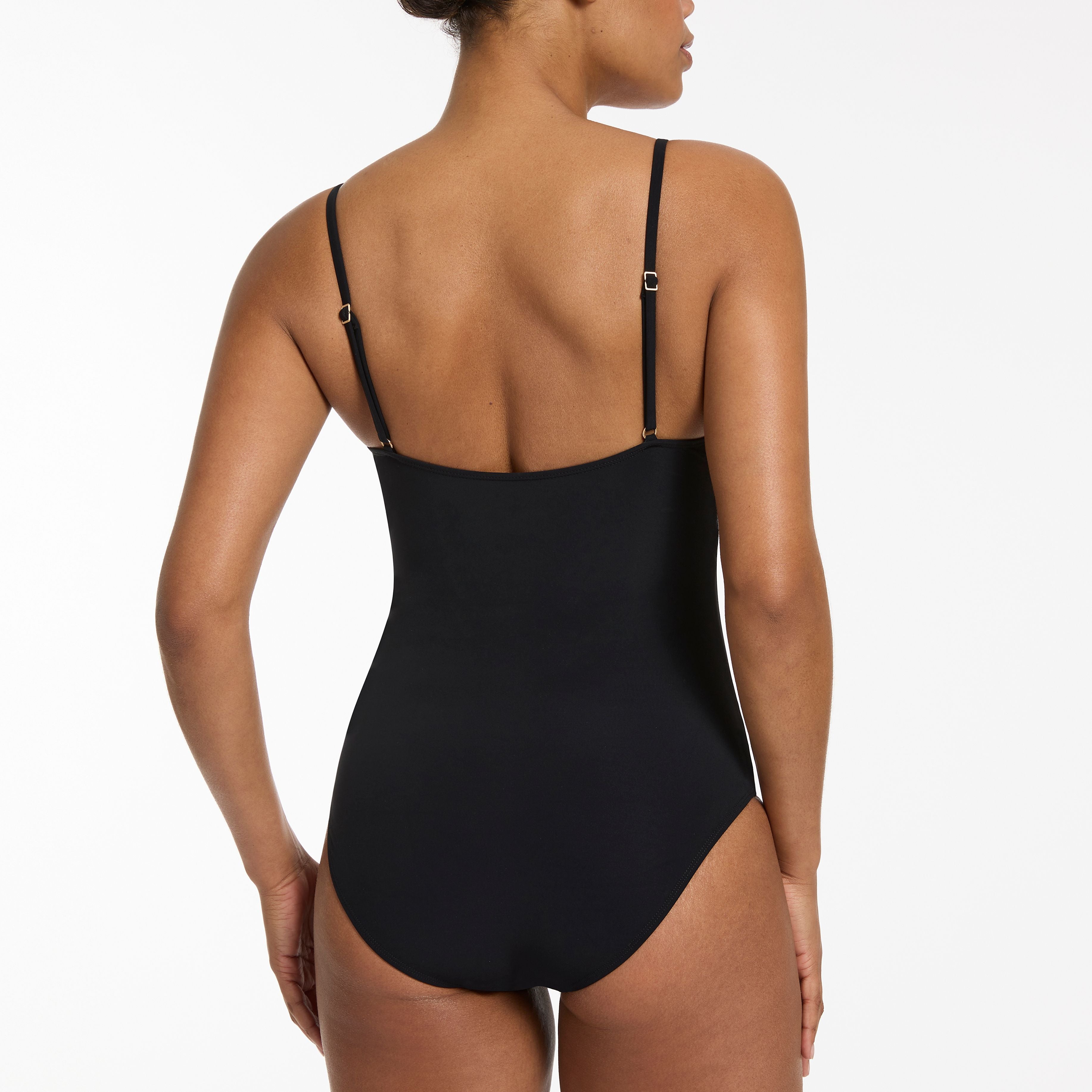 JETSET TANK ONE PIECE C/D - BLACK