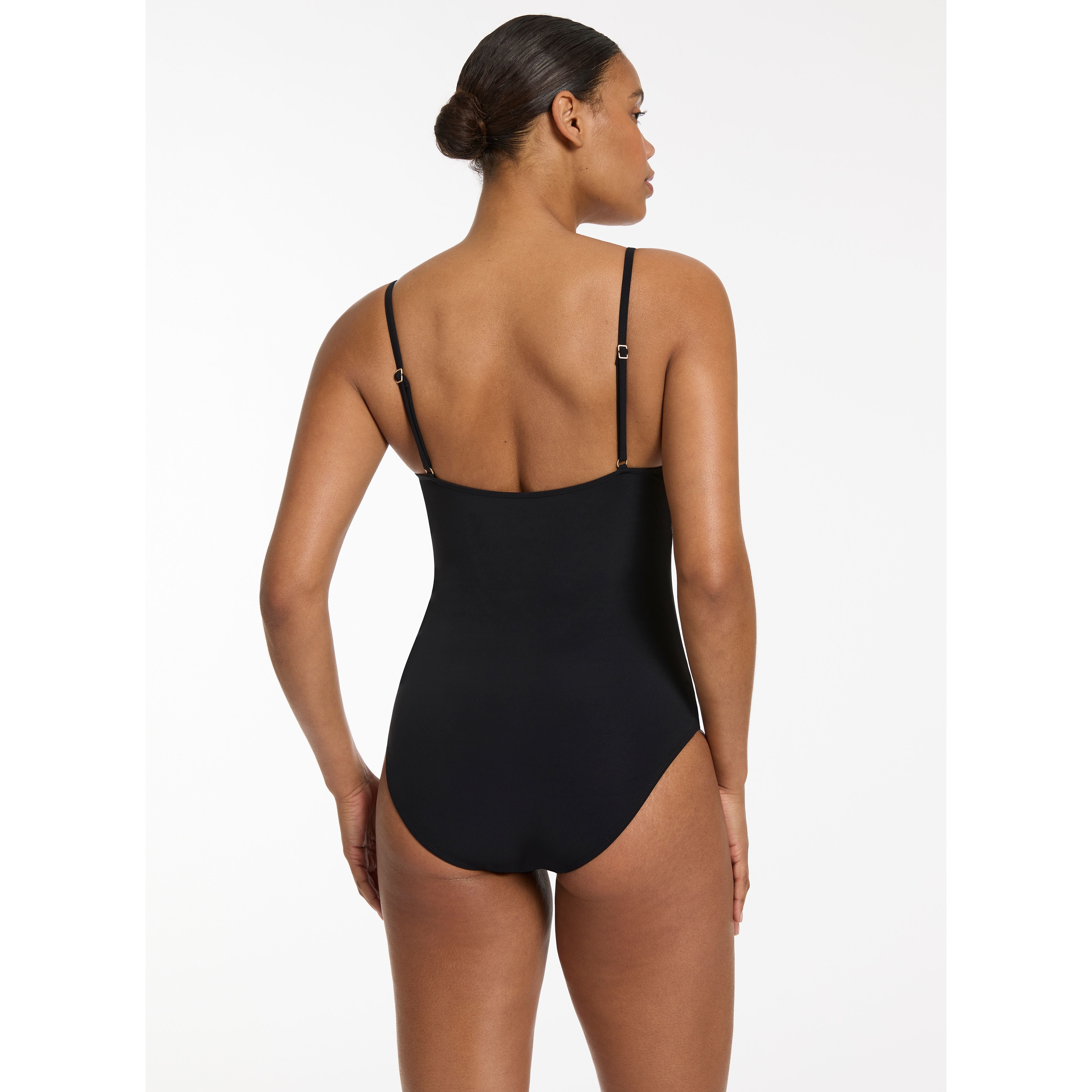 JETSET TANK ONE PIECE C/D - BLACK
