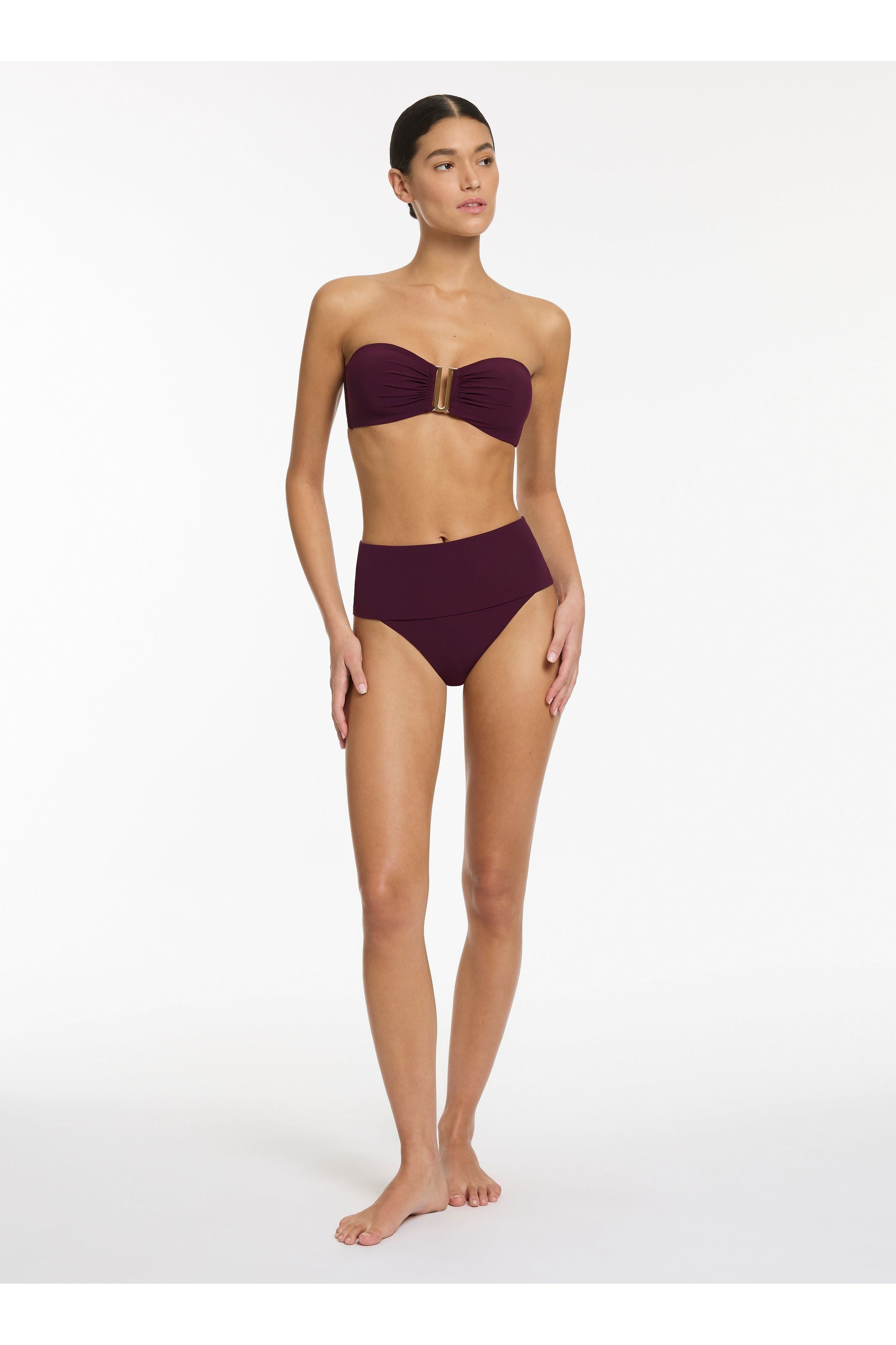 FOLD DOWN PANT - PORT