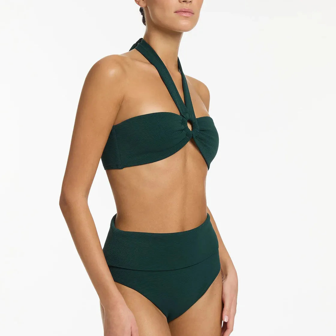 FOLD DOWN PANT - FOREST