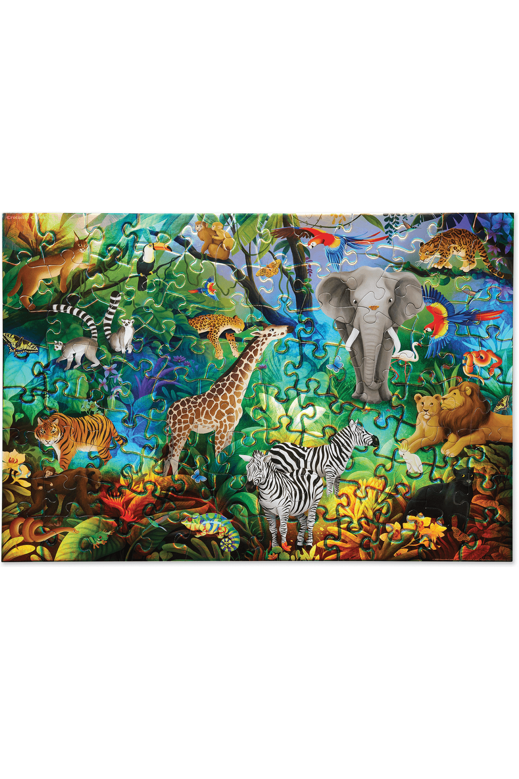 Holographic Puzzle 100 pc - Jungle Paradise