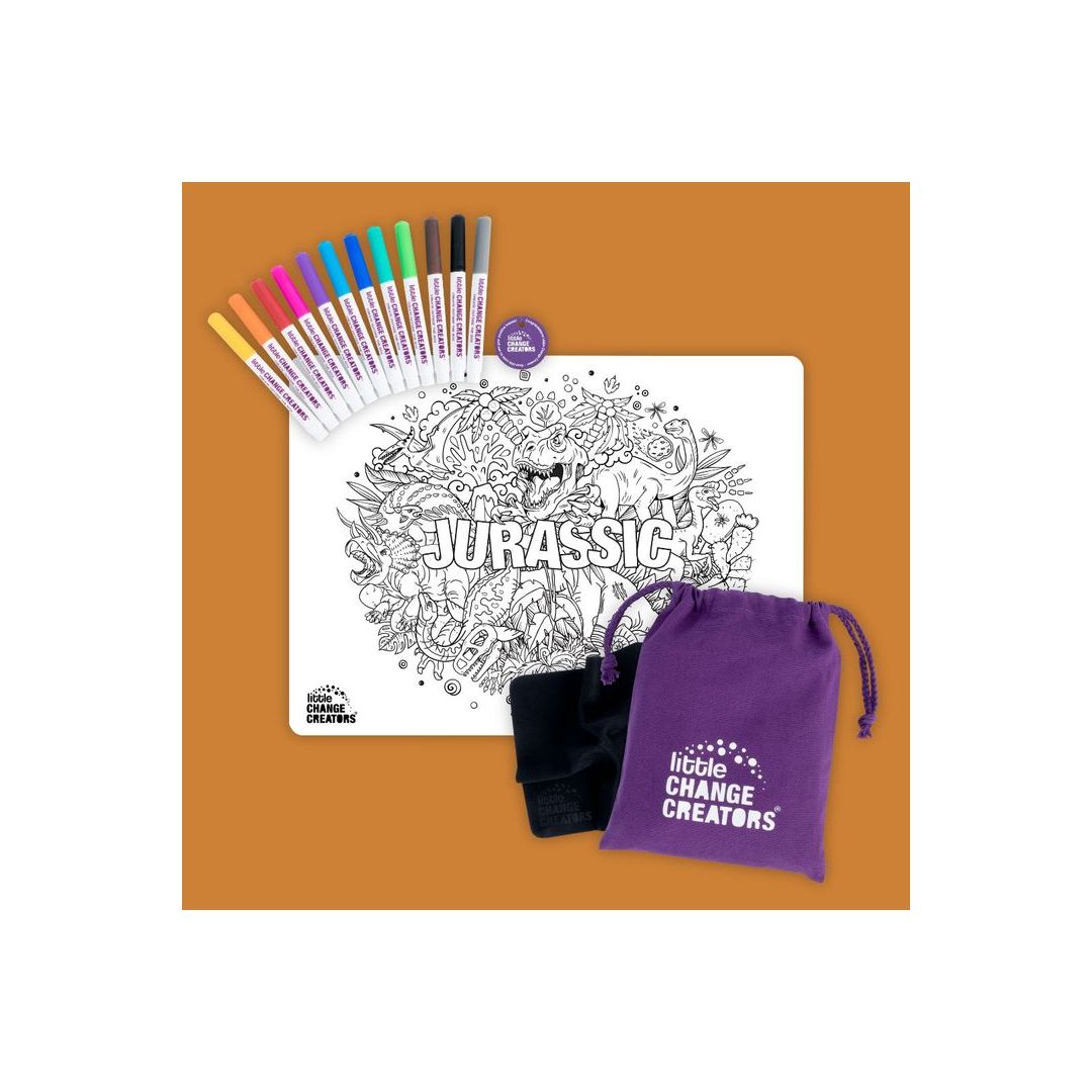 Re-FUN-able™ Colouring Set - JURASSIC