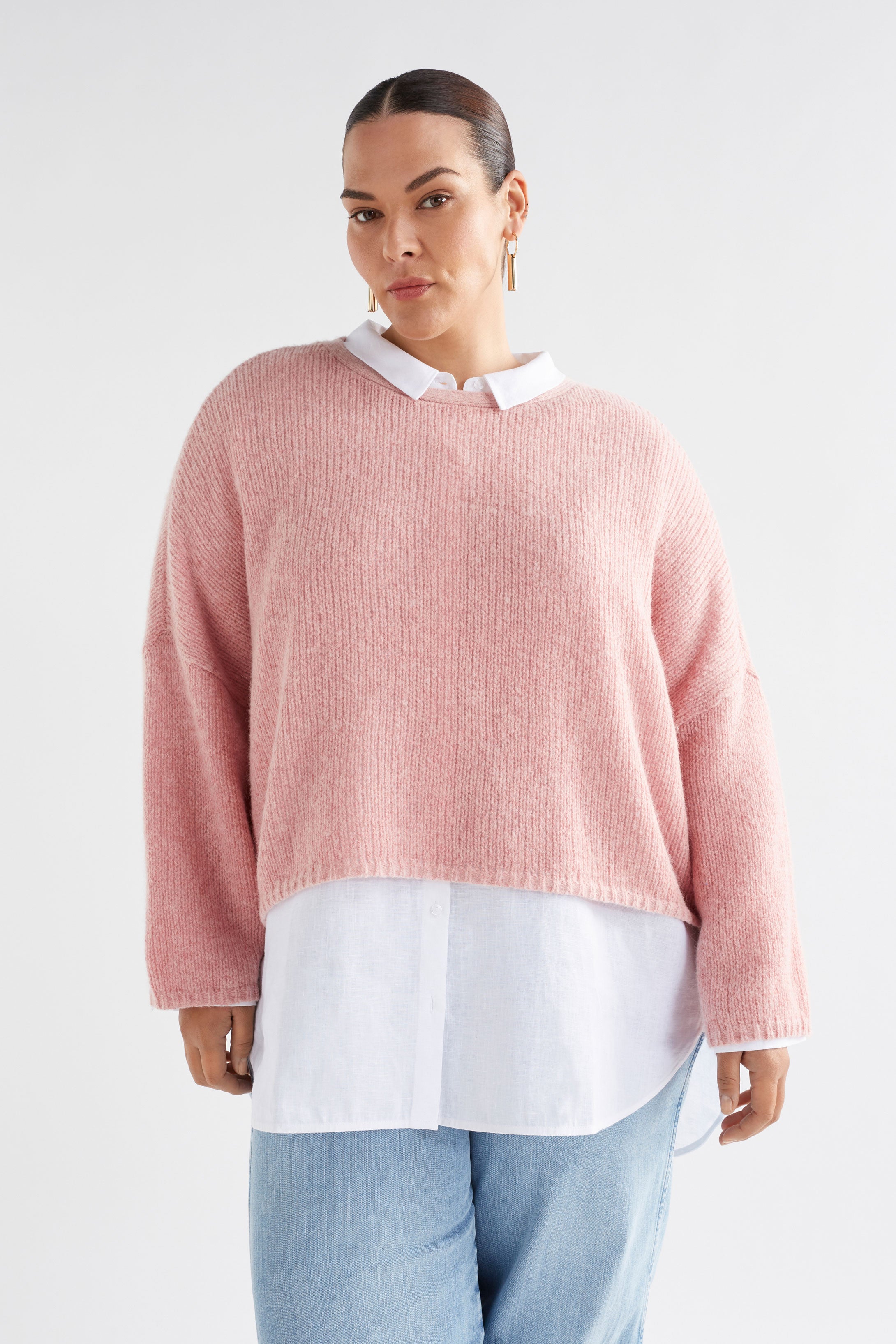 Agna Sweater - Pink Salt