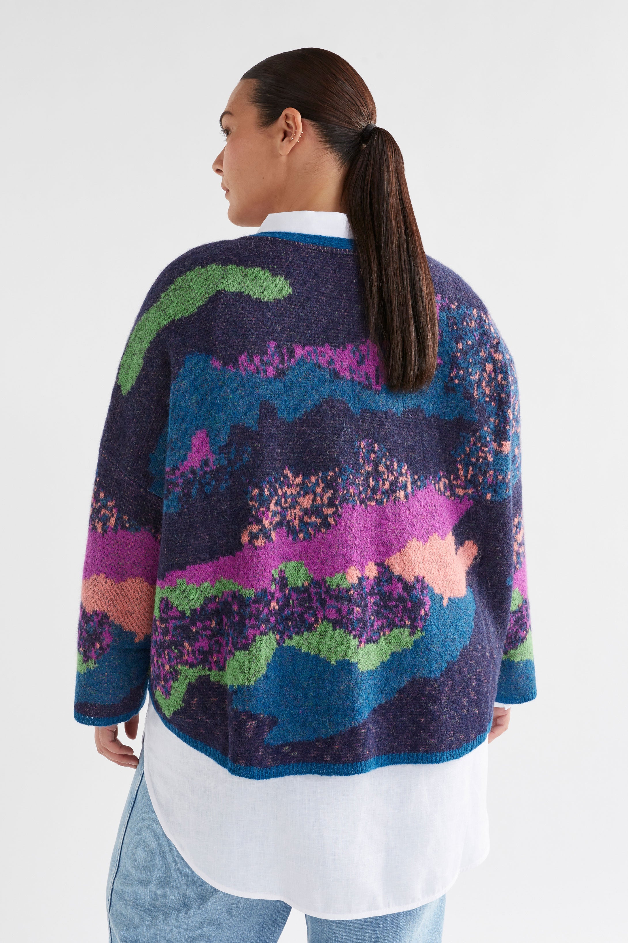 Sprache Sweater - Multi Jacquard