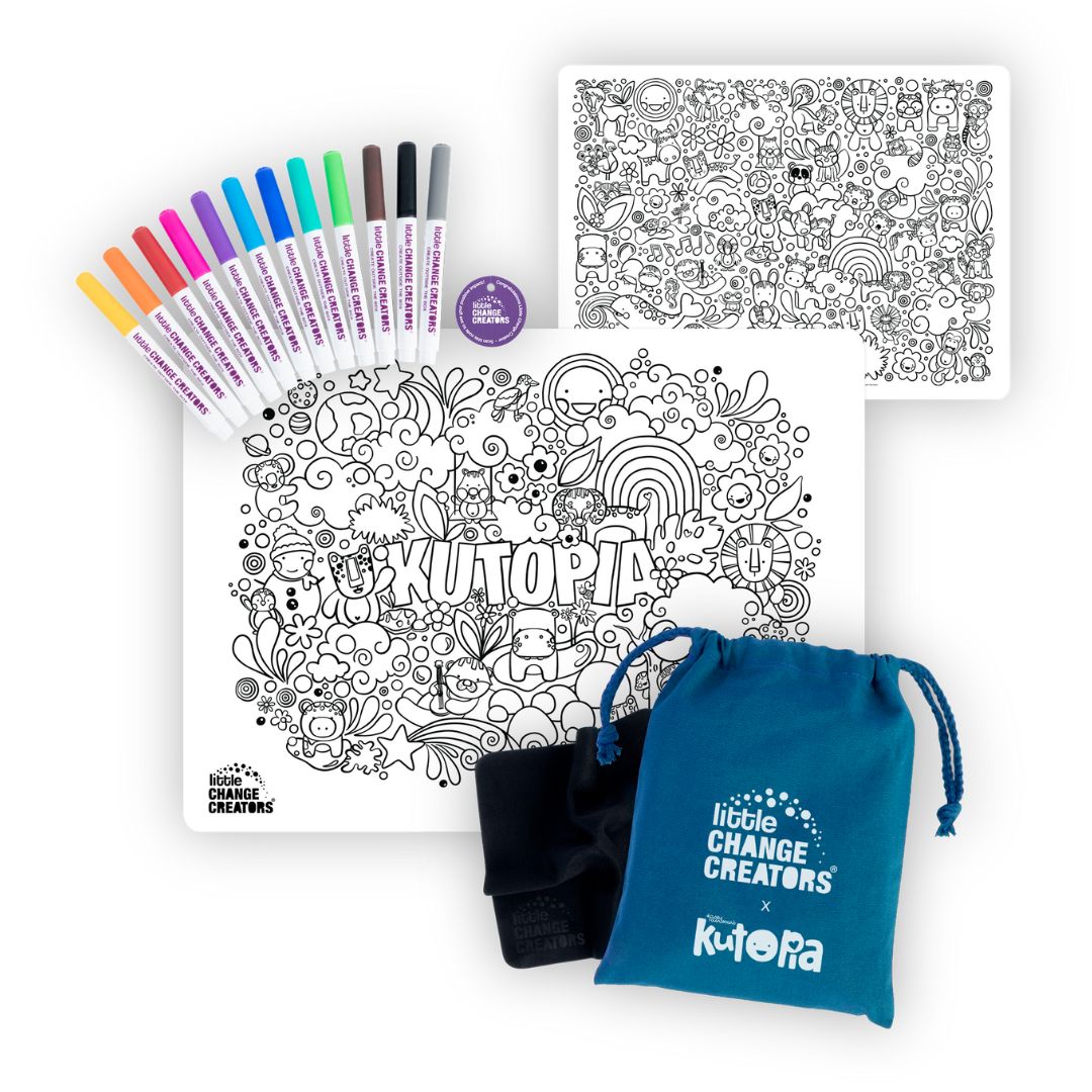 Re-FUN-able™ Colouring Set - KUTOPIA
