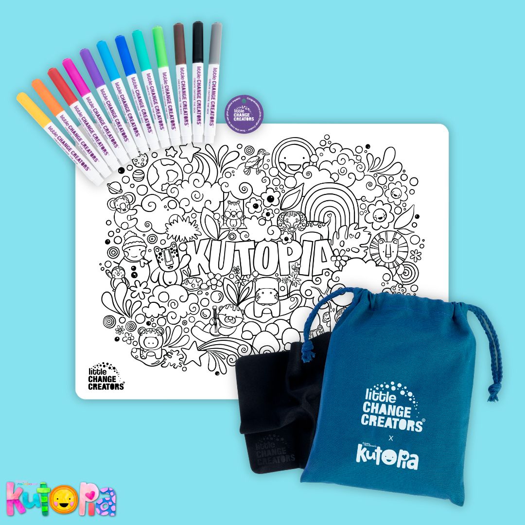 Re-FUN-able™ Colouring Set - KUTOPIA