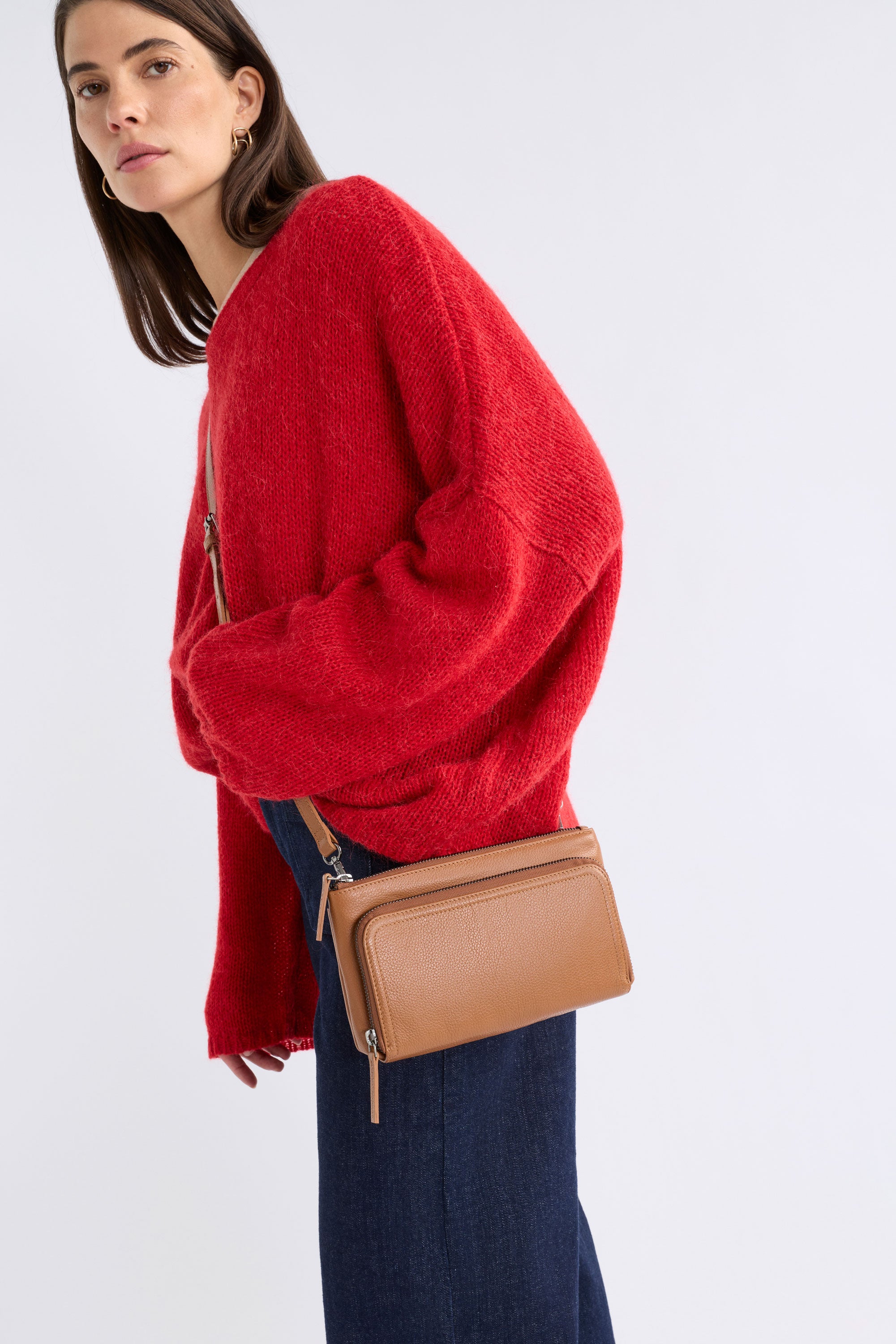 Polben Crossbody Bag - Tan