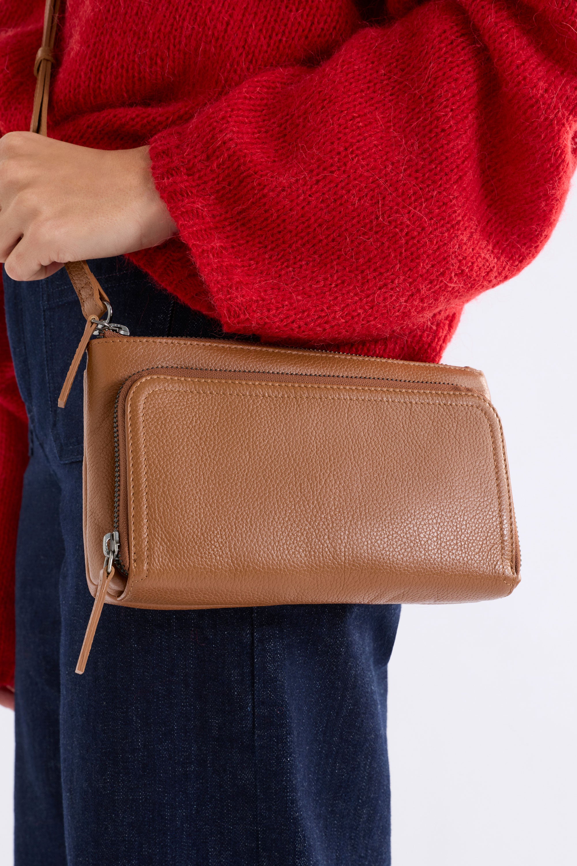 Polben Crossbody Bag - Tan