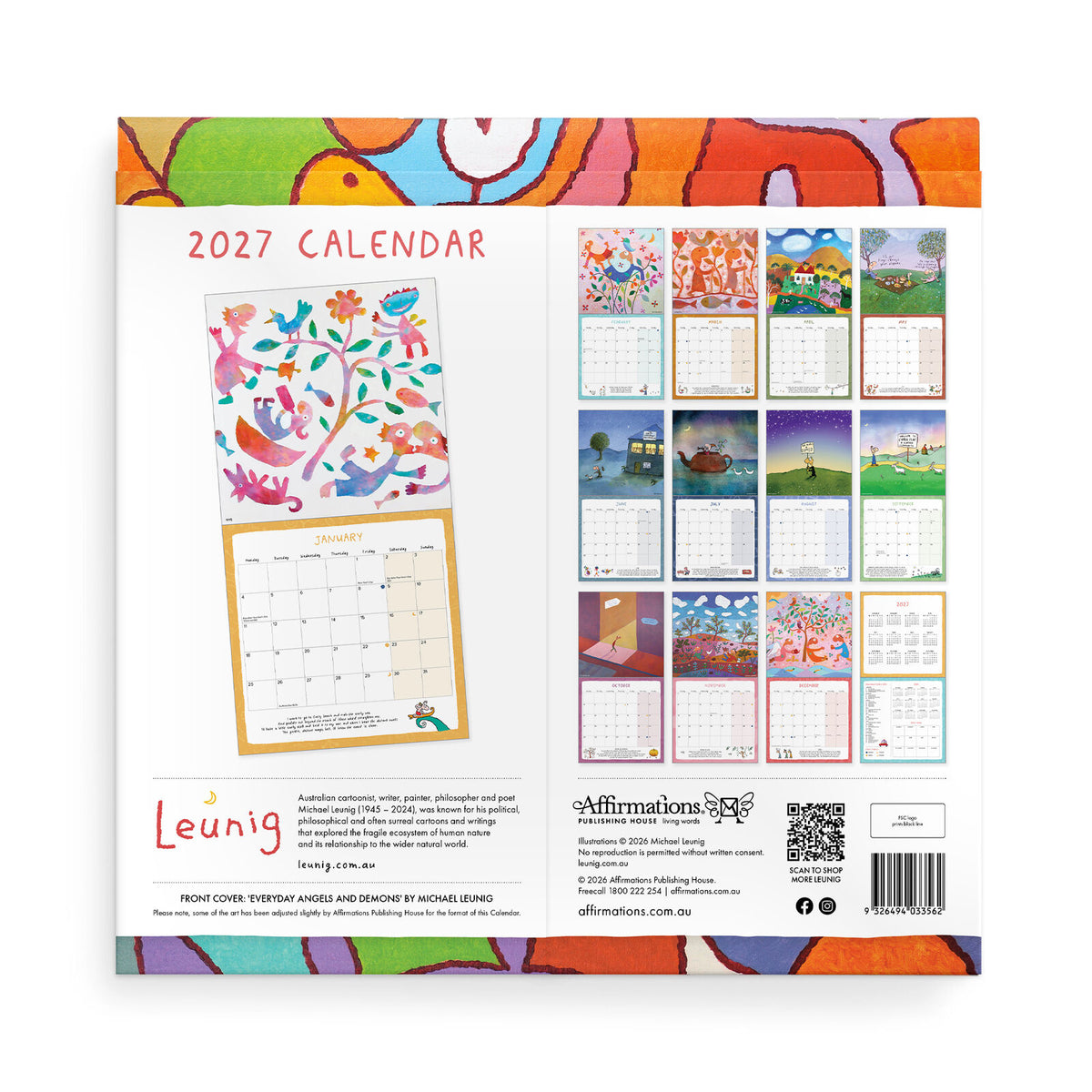 Leunig 2027 Calendar