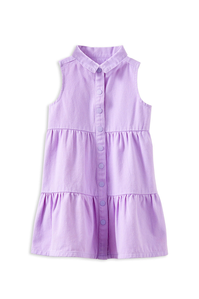 Lilac Twill Dress