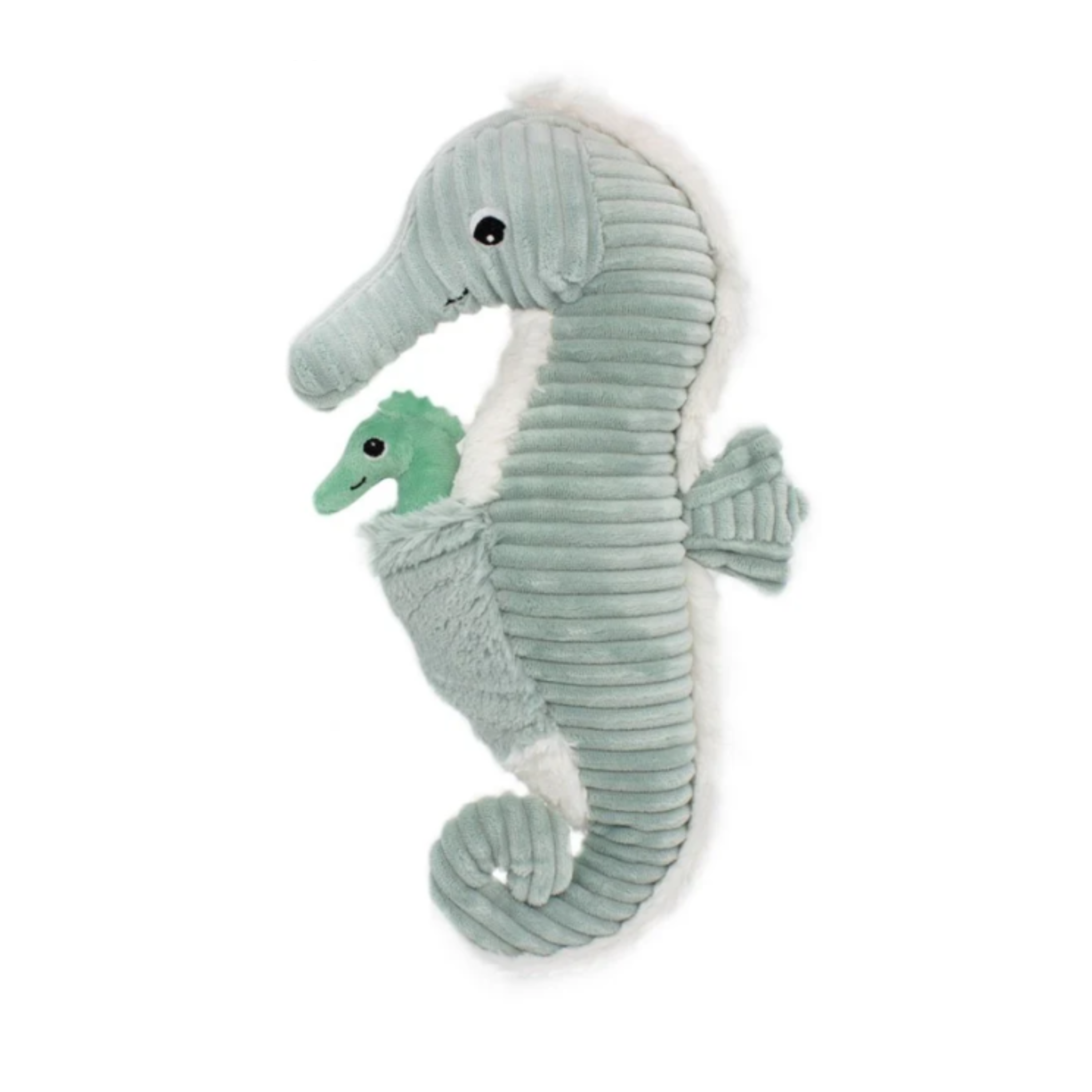 Papadpi the Seahorse- Dad and Baby - Mint
