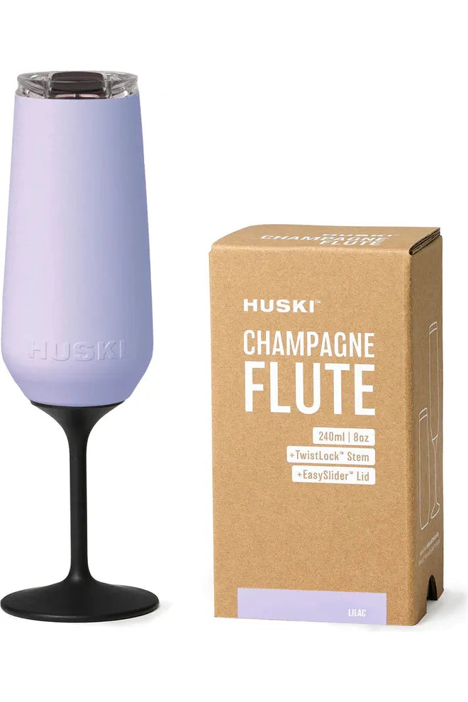 Huski Champagne Flute - Lilac