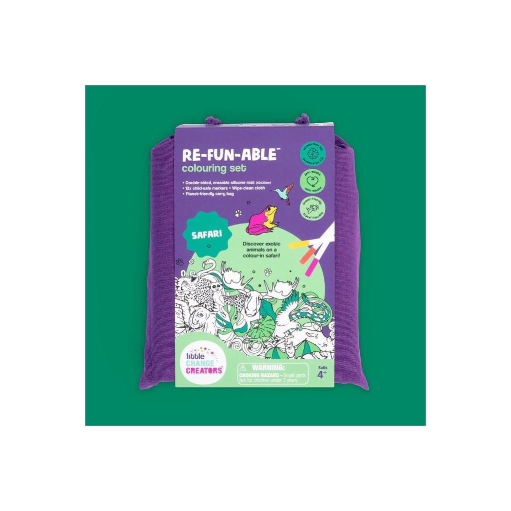 Re-FUN-able™ Colouring Set - SAFARI