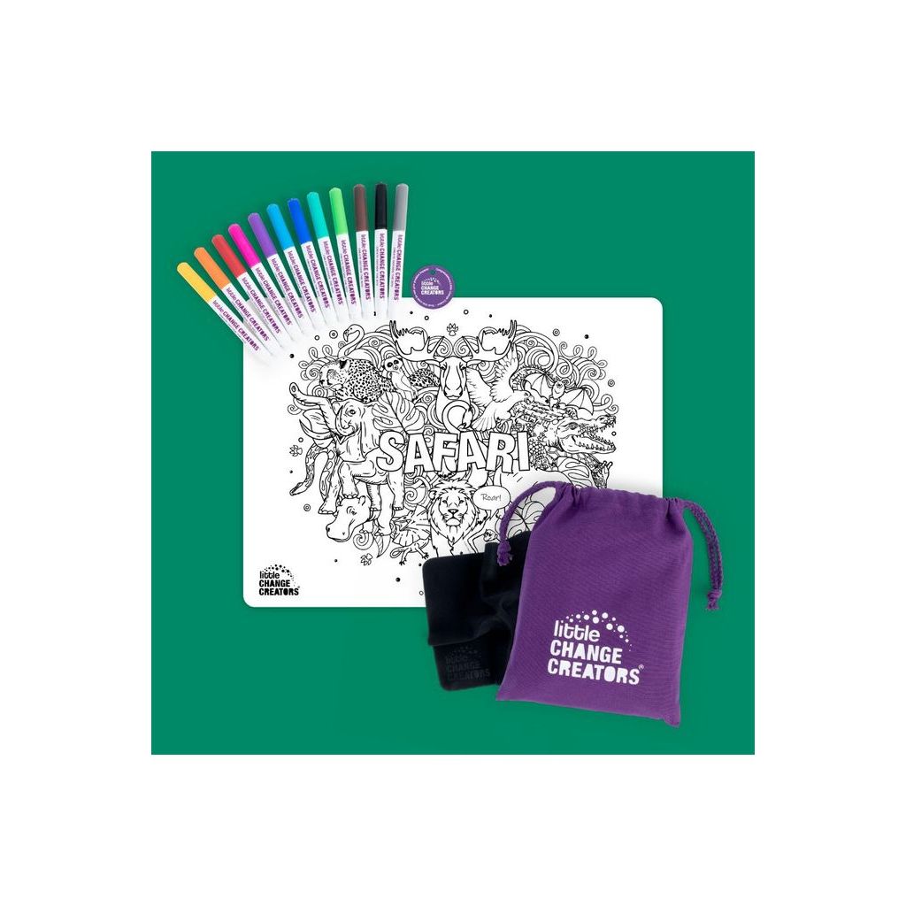 Re-FUN-able™ Colouring Set - SAFARI