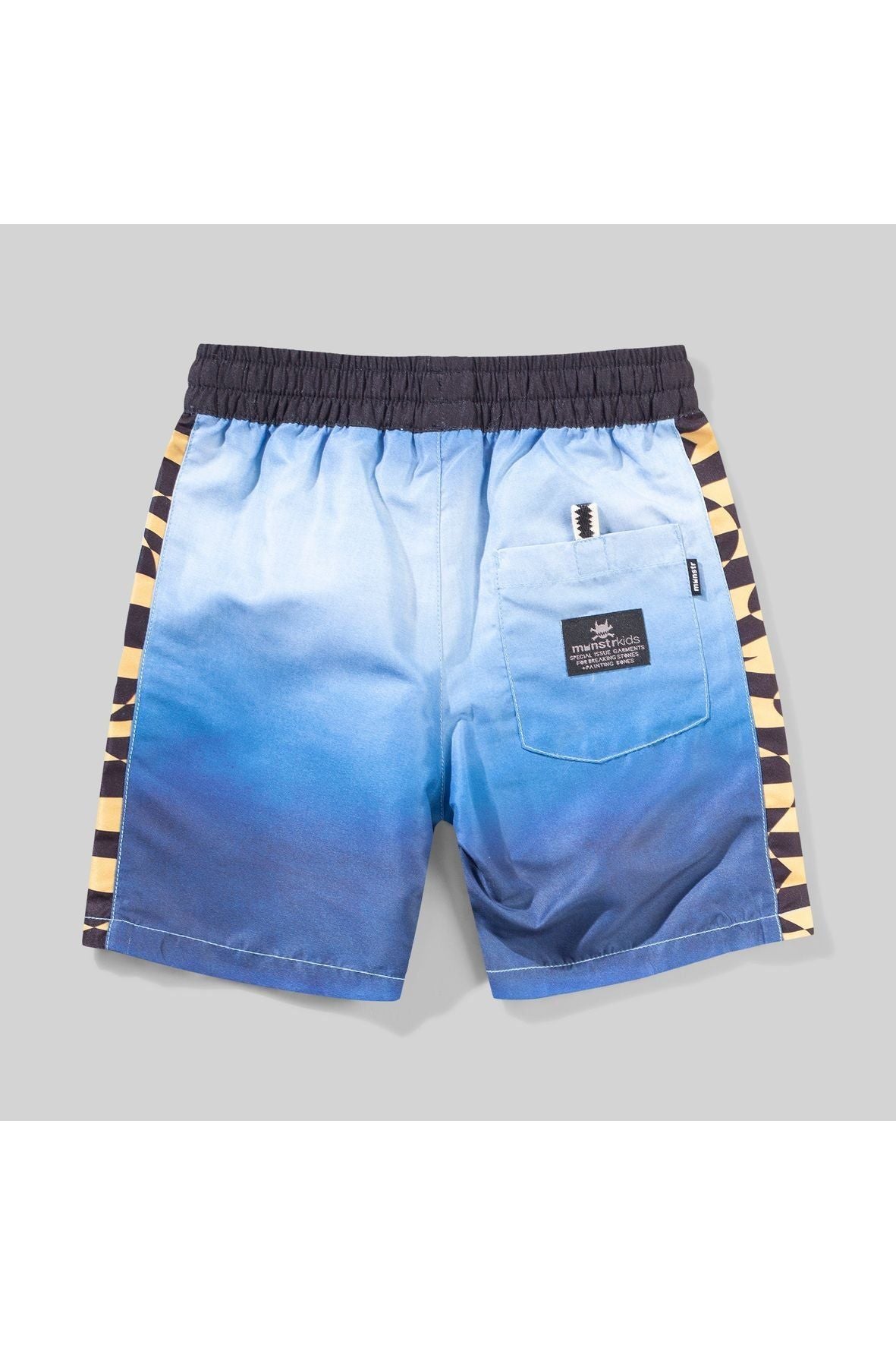 WRAPDYECHECK BOARDSHORT - BLUE GRAD