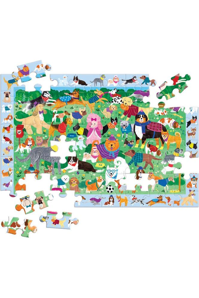 Search&Find Doggie Days Puzzle - 64pc