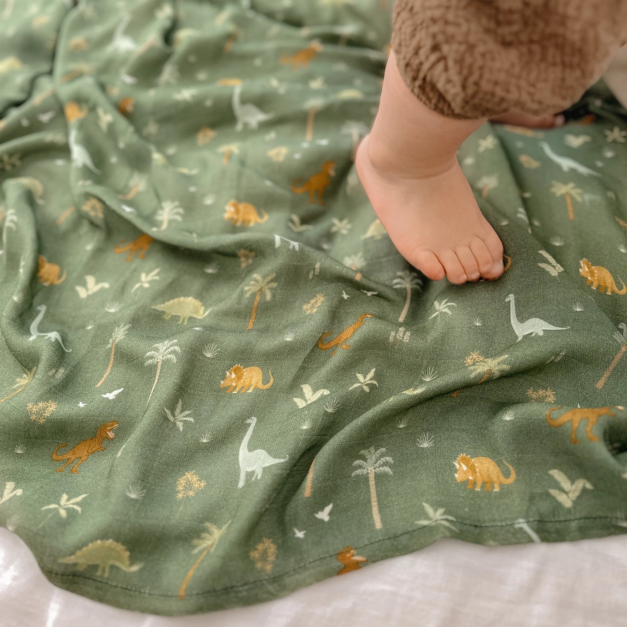 Dino Organic Muslin Wrap