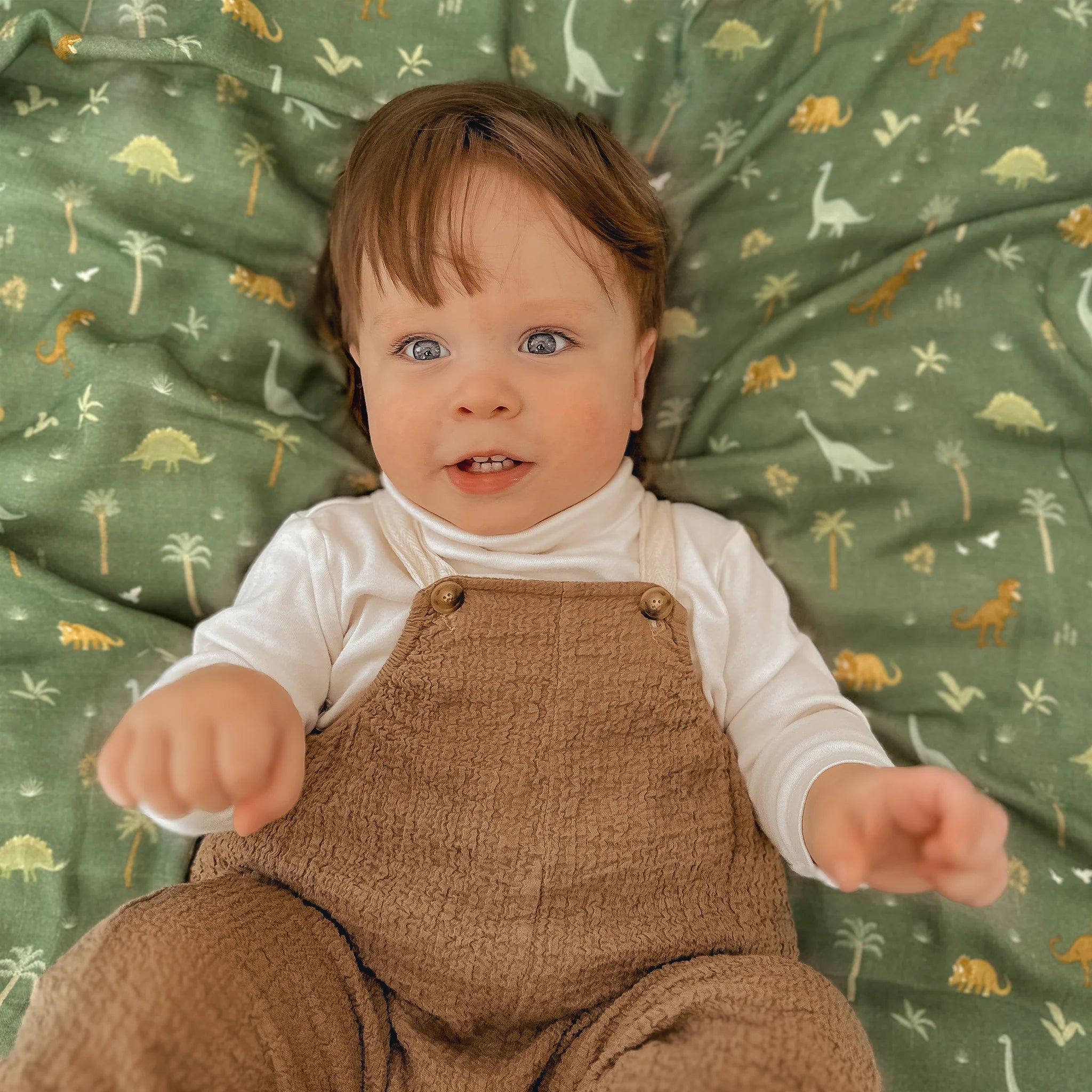 Dino Organic Muslin Wrap