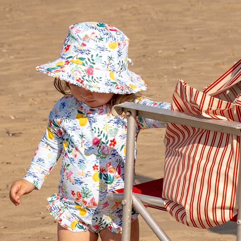 ADDISON PRINT LS SUNSUIT