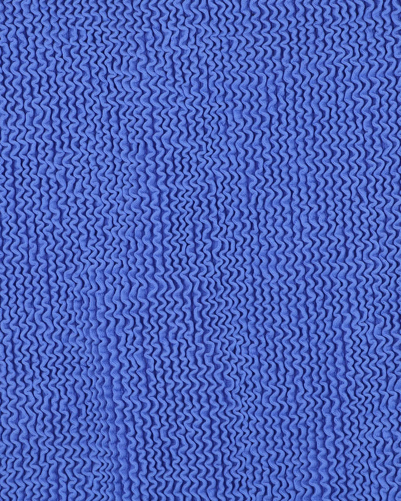COBALT BLUE CRINKLE BIKINI