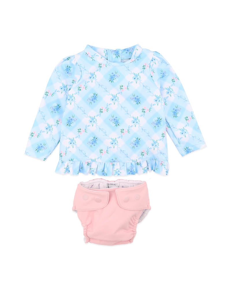 FRANKIE LS RASH & AQUA NAPPY SET