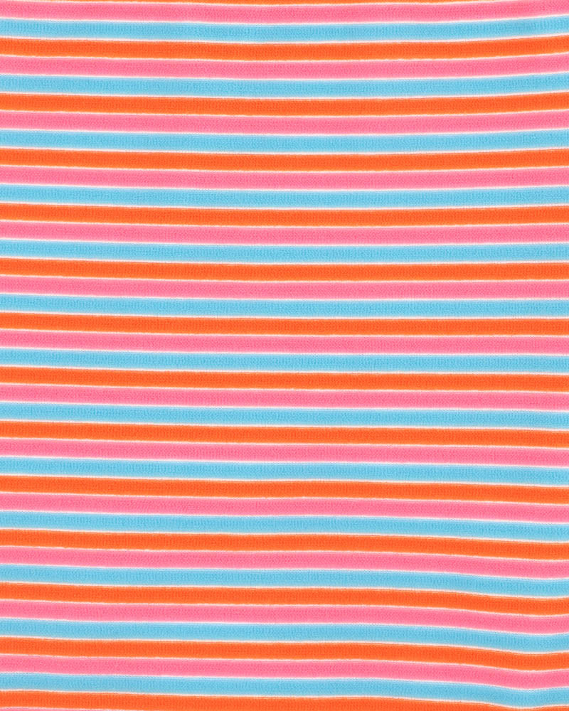 SELENA STRIPE CROSS BACK SWIMSUIT