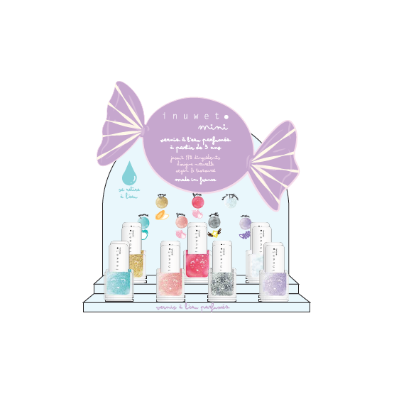 Inuwet Water Based Nail Polish