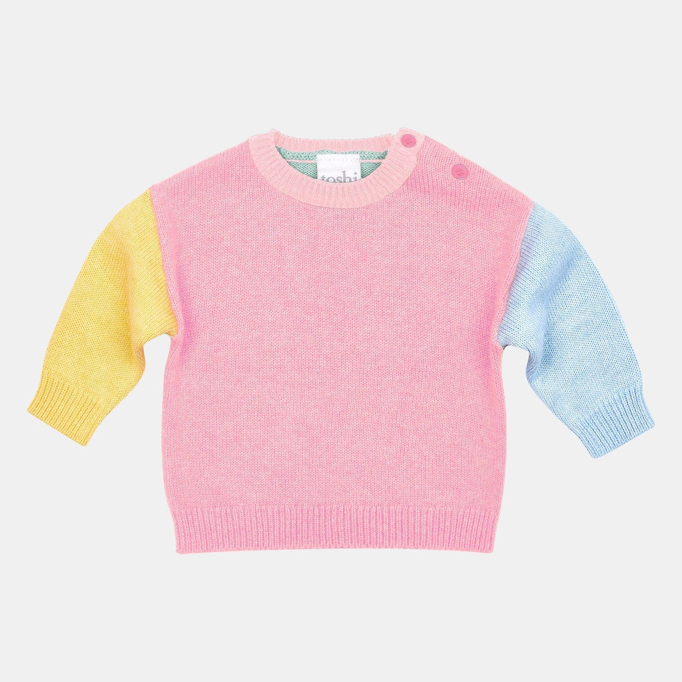 Organic Pullover Bobby - Carmine
