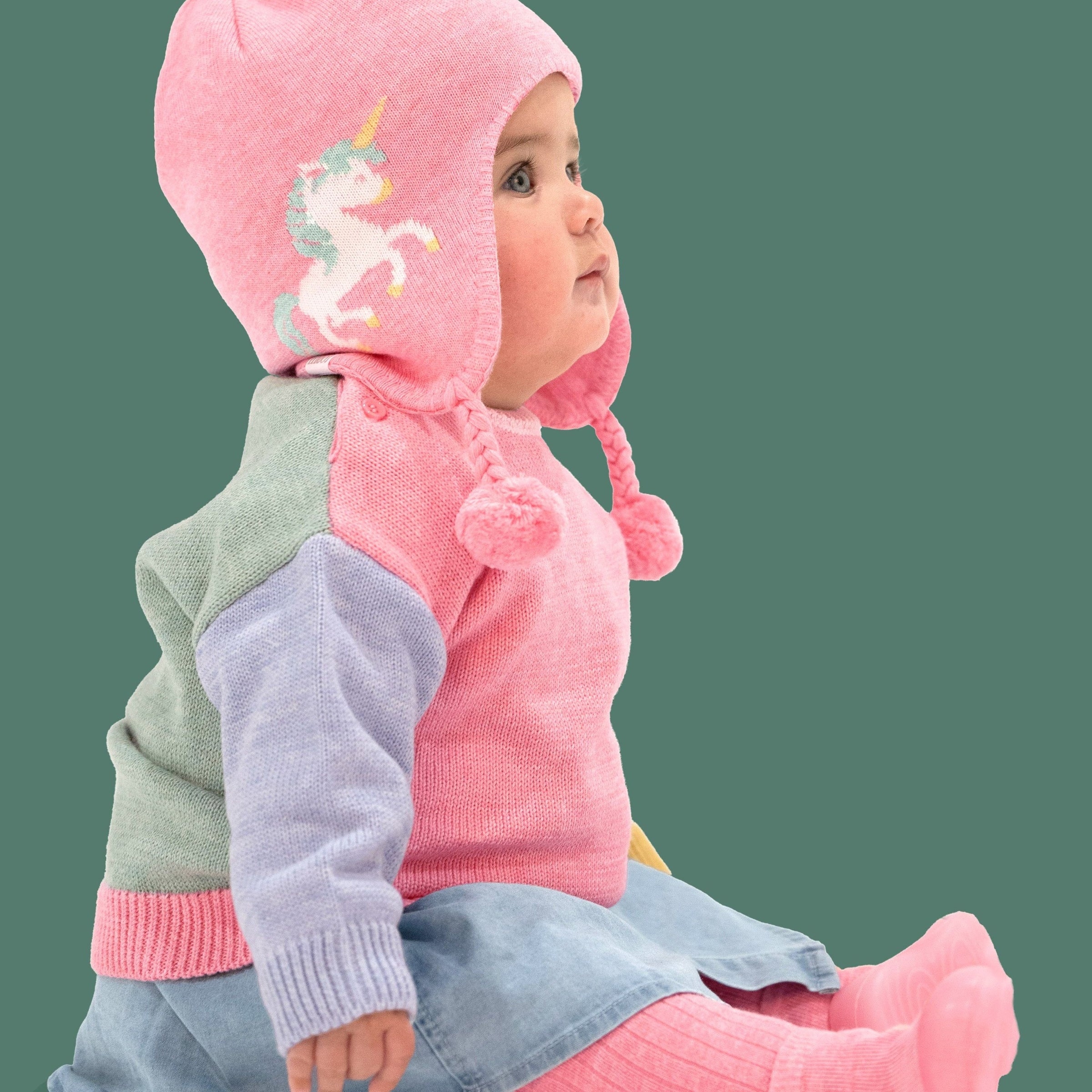 Organic Pullover Bobby - Carmine