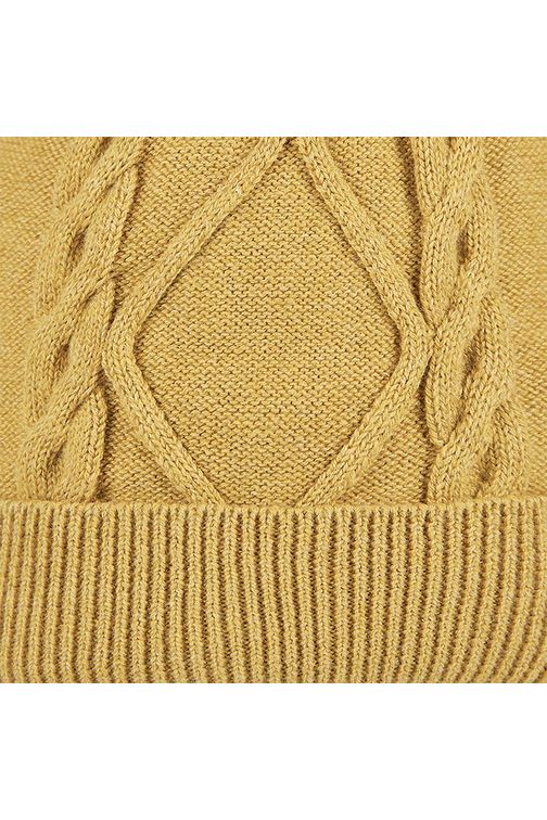Organic Beanie Ziggy - Wattle