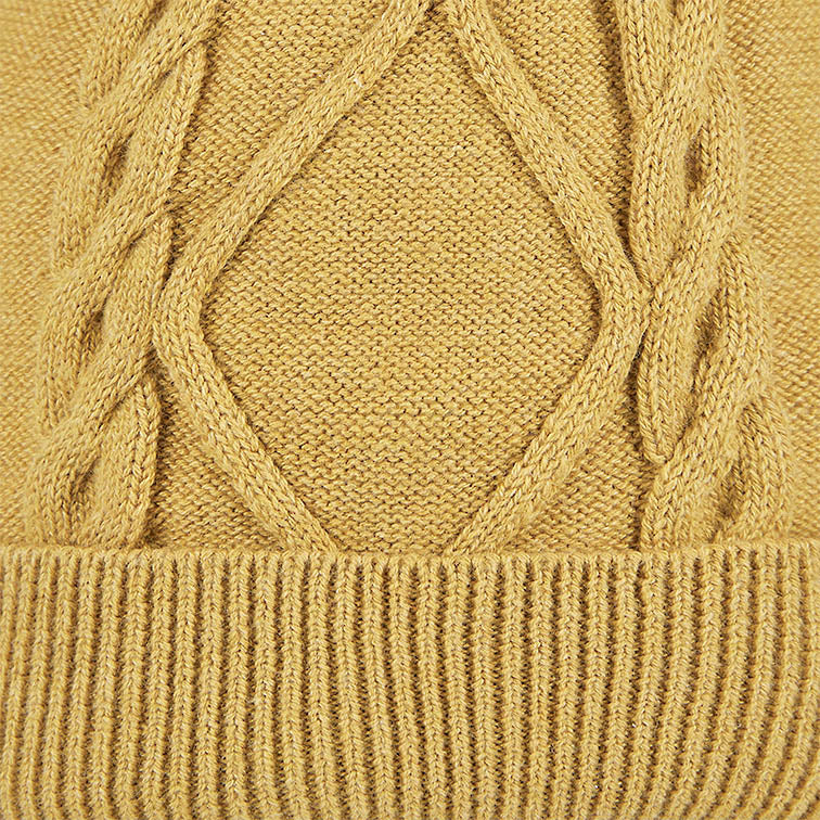 Organic Beanie Ziggy - Wattle