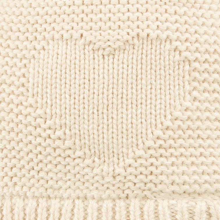 Organic Earmuff Heart - Feather