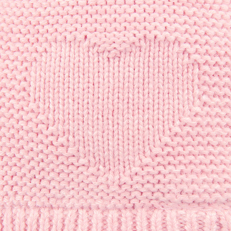 Organic Earmuff Heart - Pearl