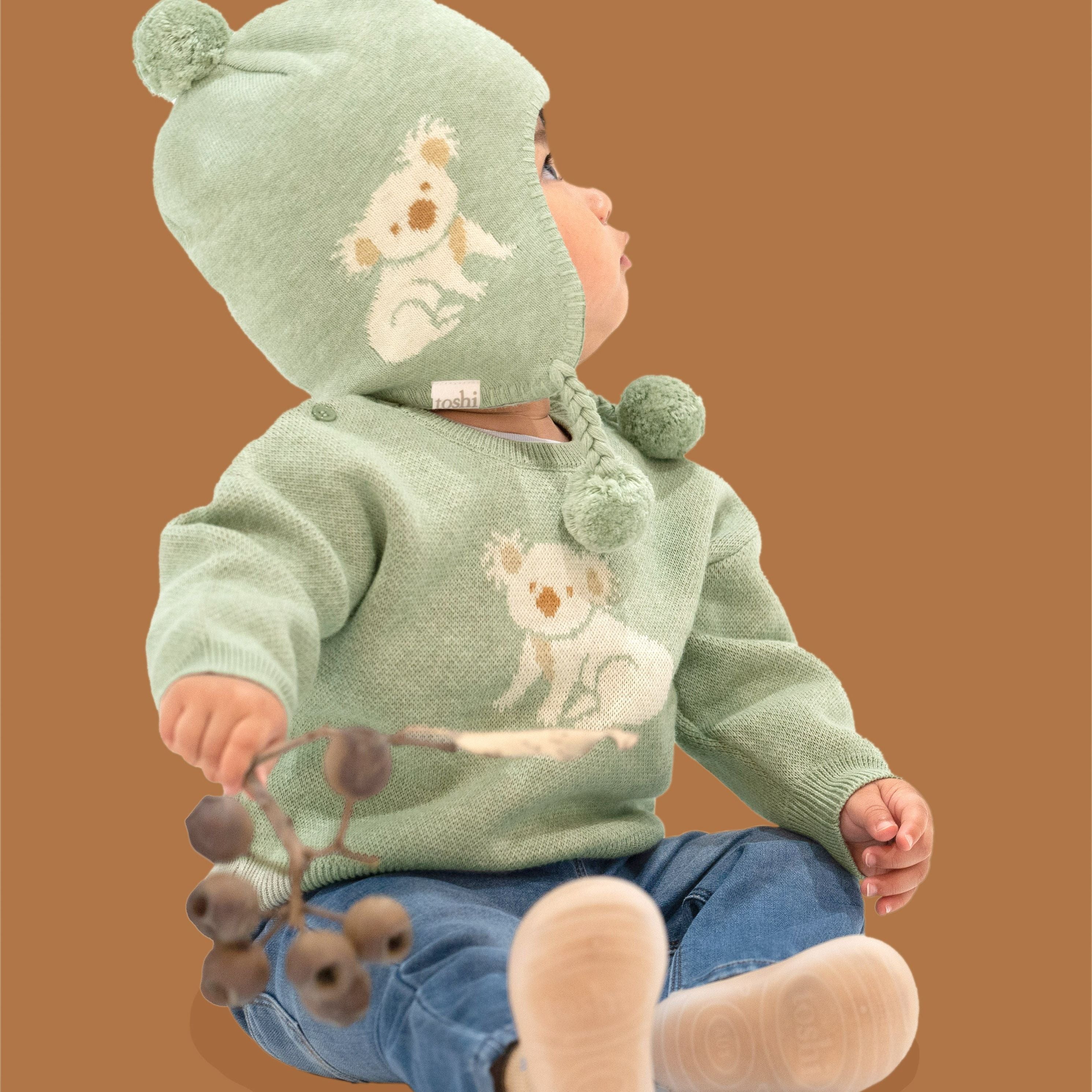 Organic Earmuff Storytime - Koala