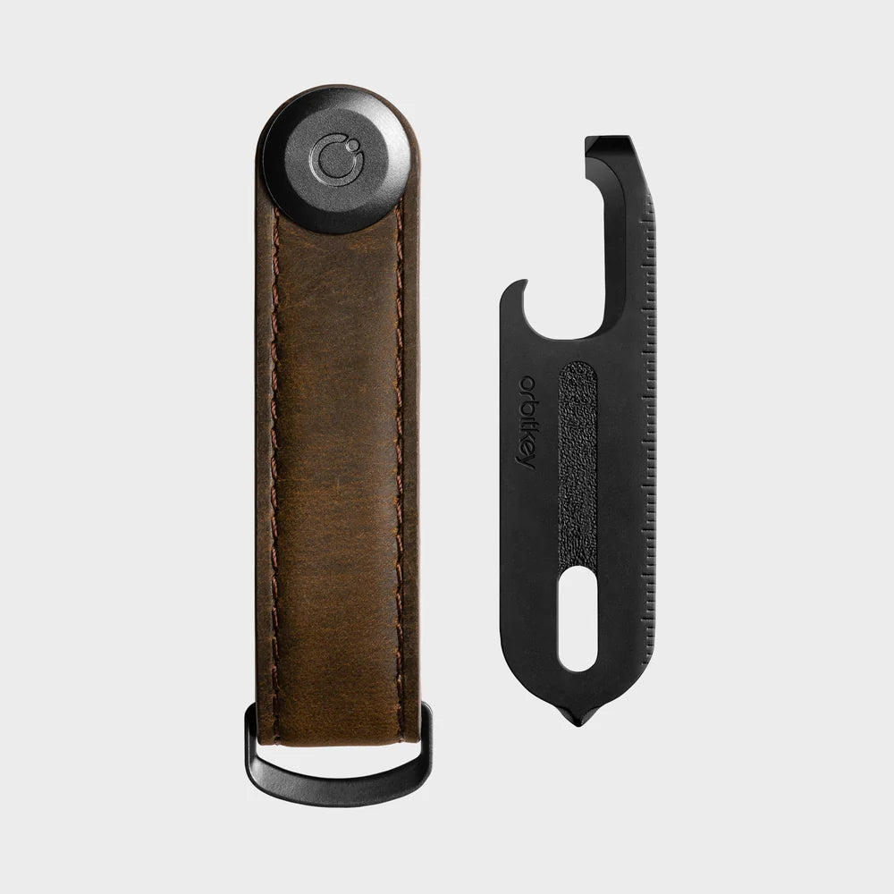 Orbitkey Key Organiser Gift Set - Oak Brown