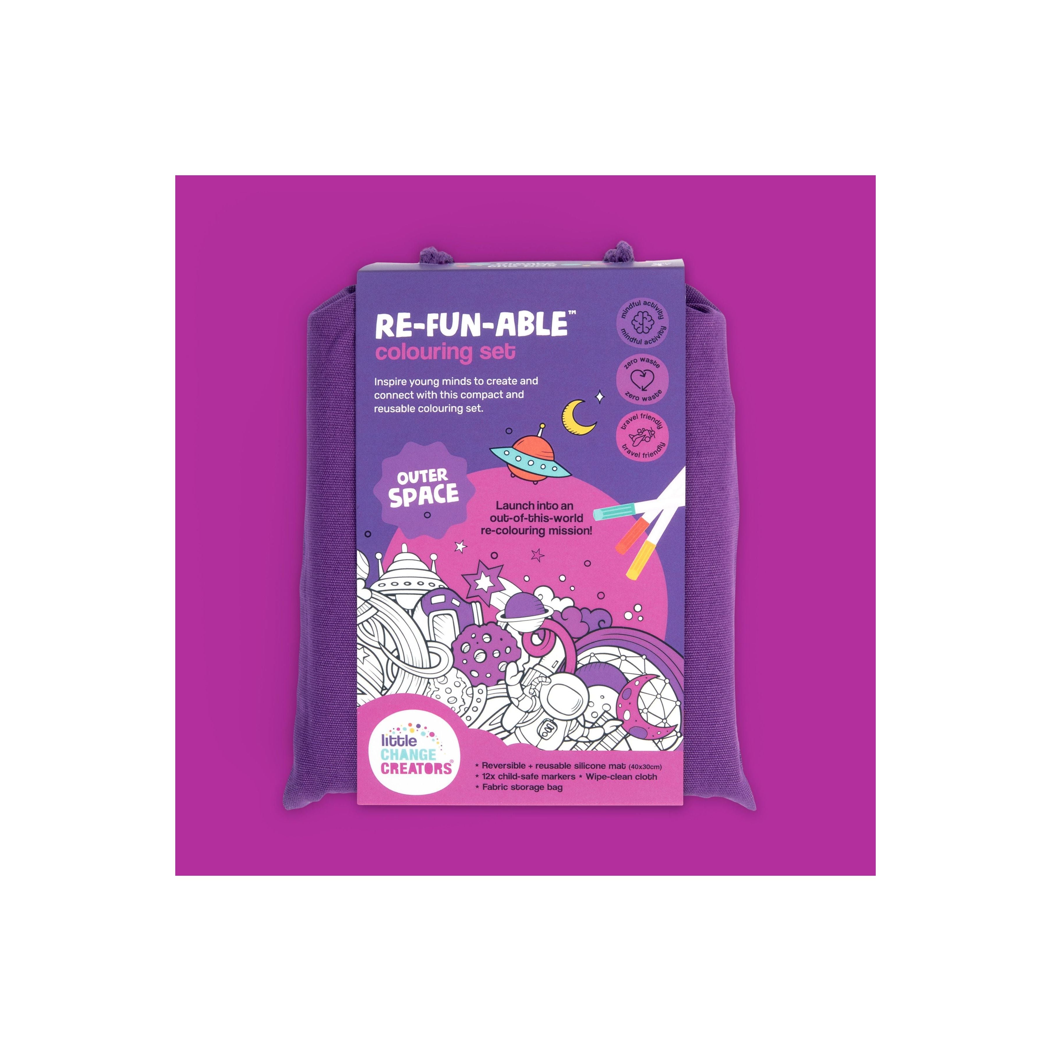 Re-FUN-able™ Colouring Set - OUTER SPACE