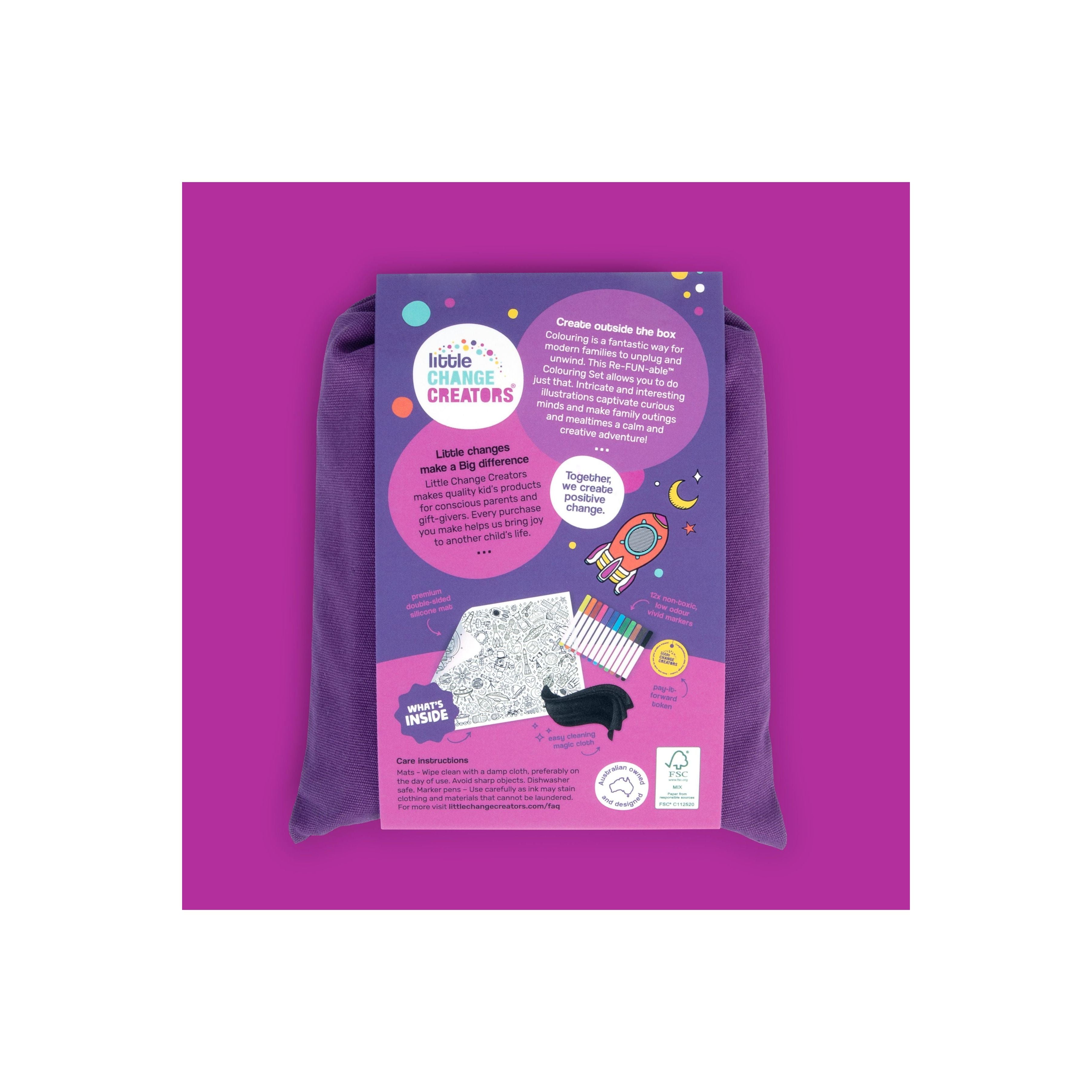 Re-FUN-able™ Colouring Set - OUTER SPACE
