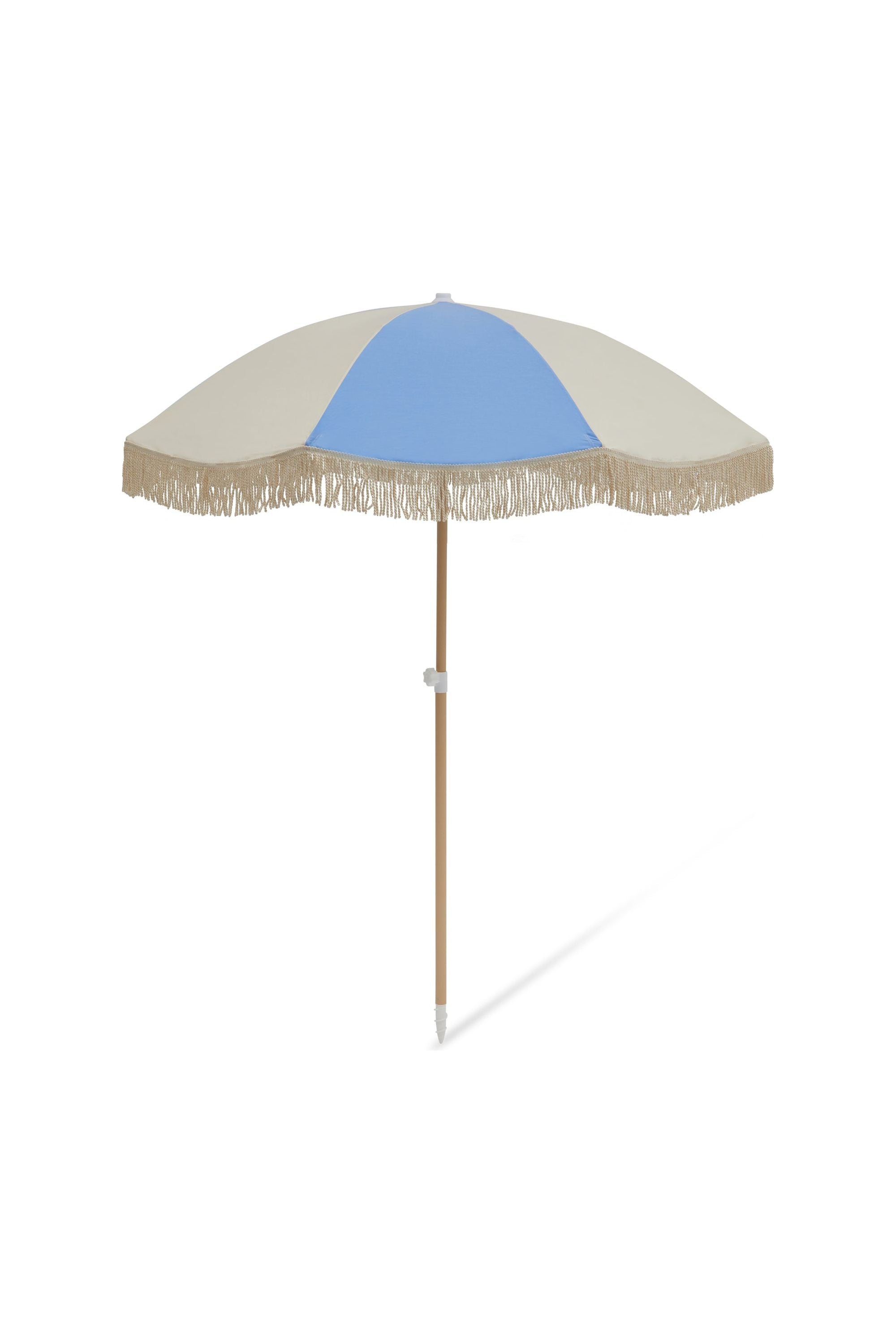 Salty Shadows - Sky Beach Umbrella
