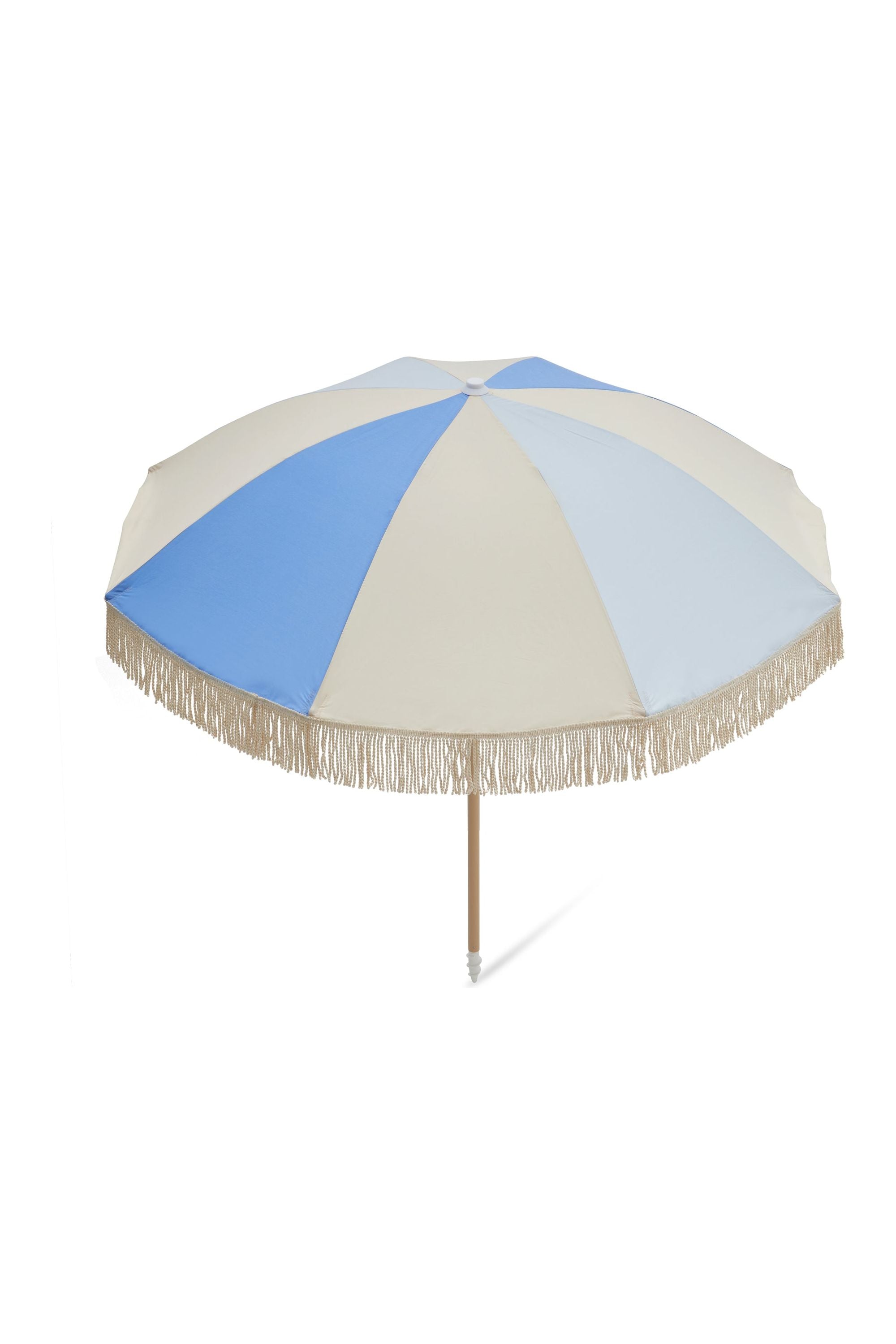 Salty Shadows - Sky Beach Umbrella