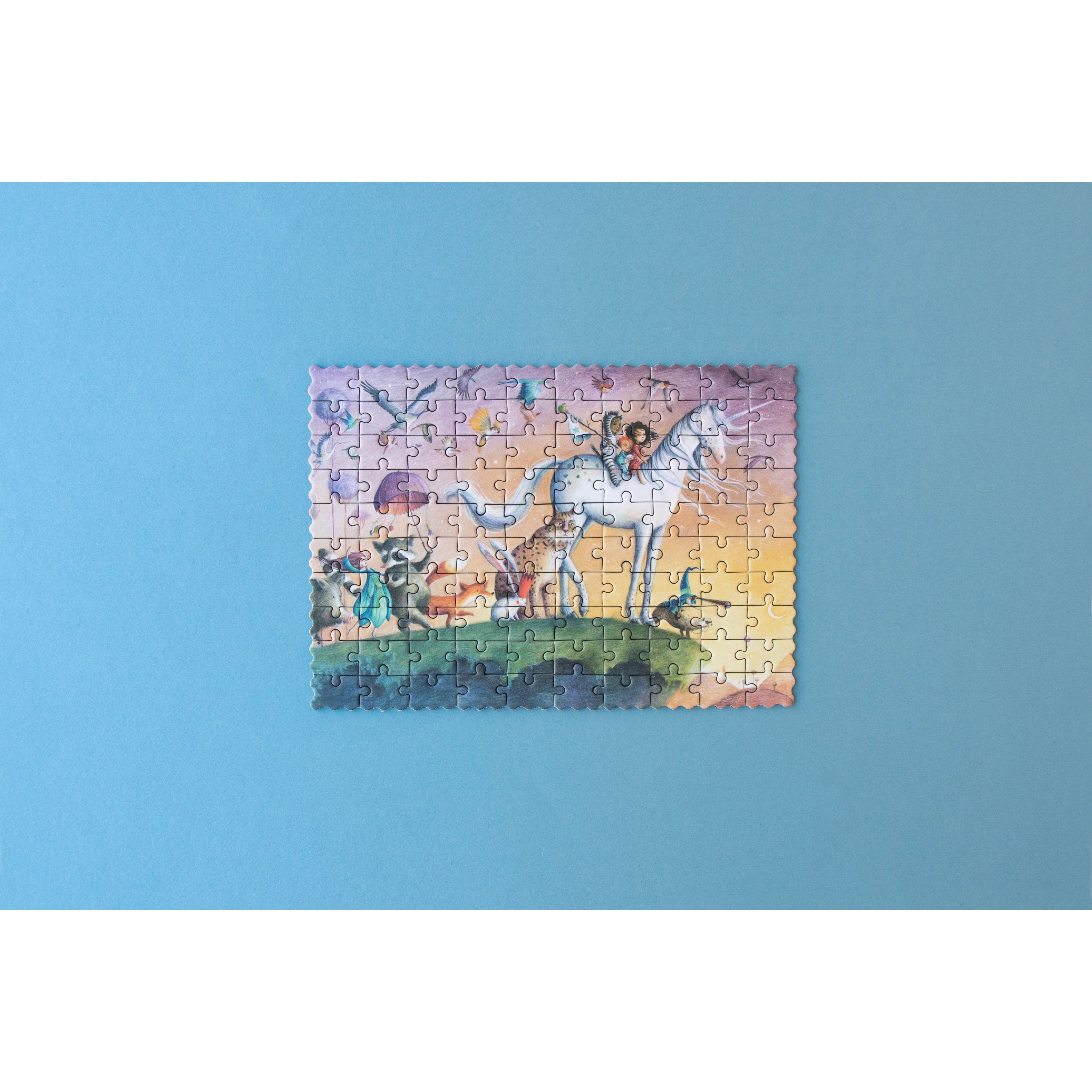 Pocket Puzzle 100 pcs - My Unicorn
