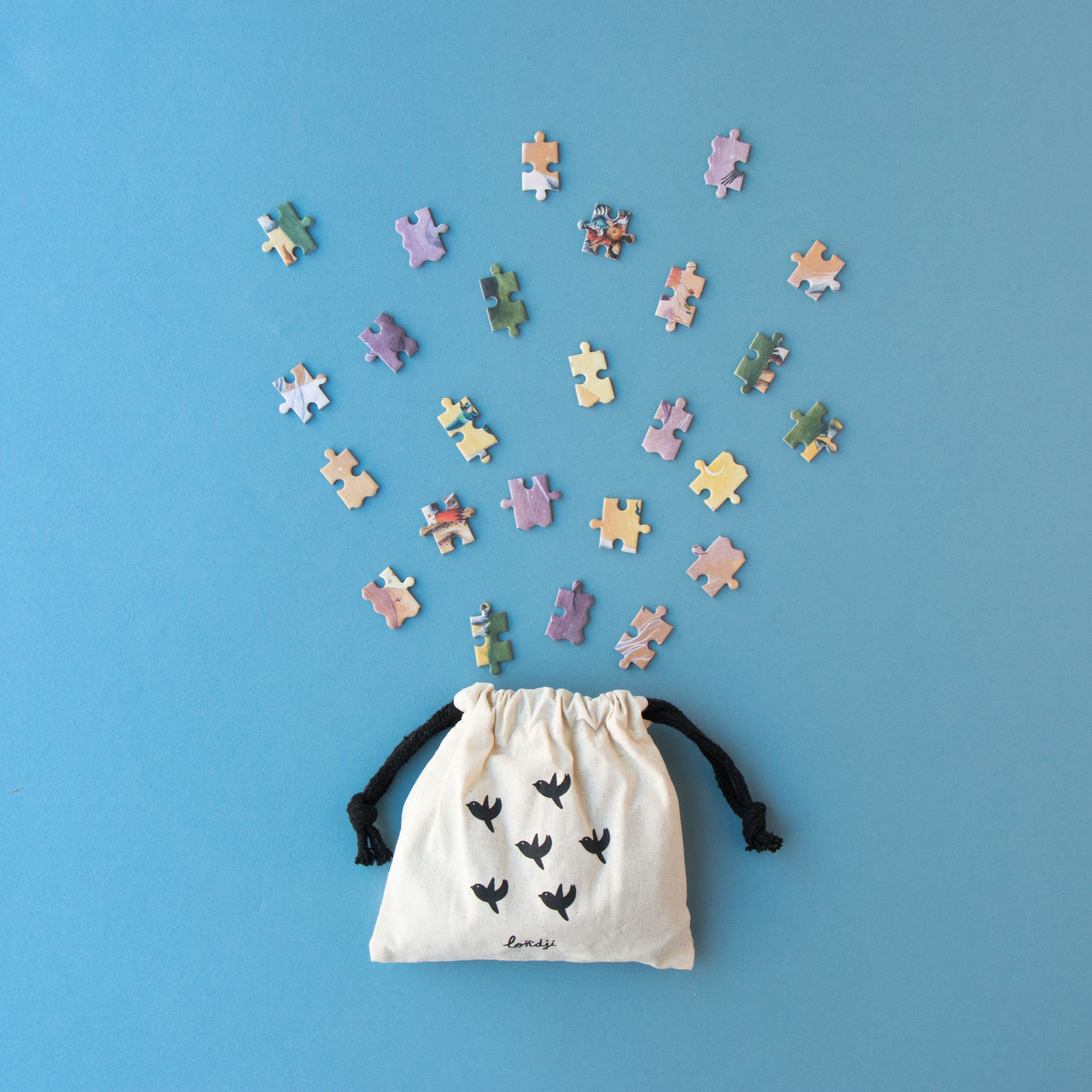 Pocket Puzzle 100 pcs - My Unicorn