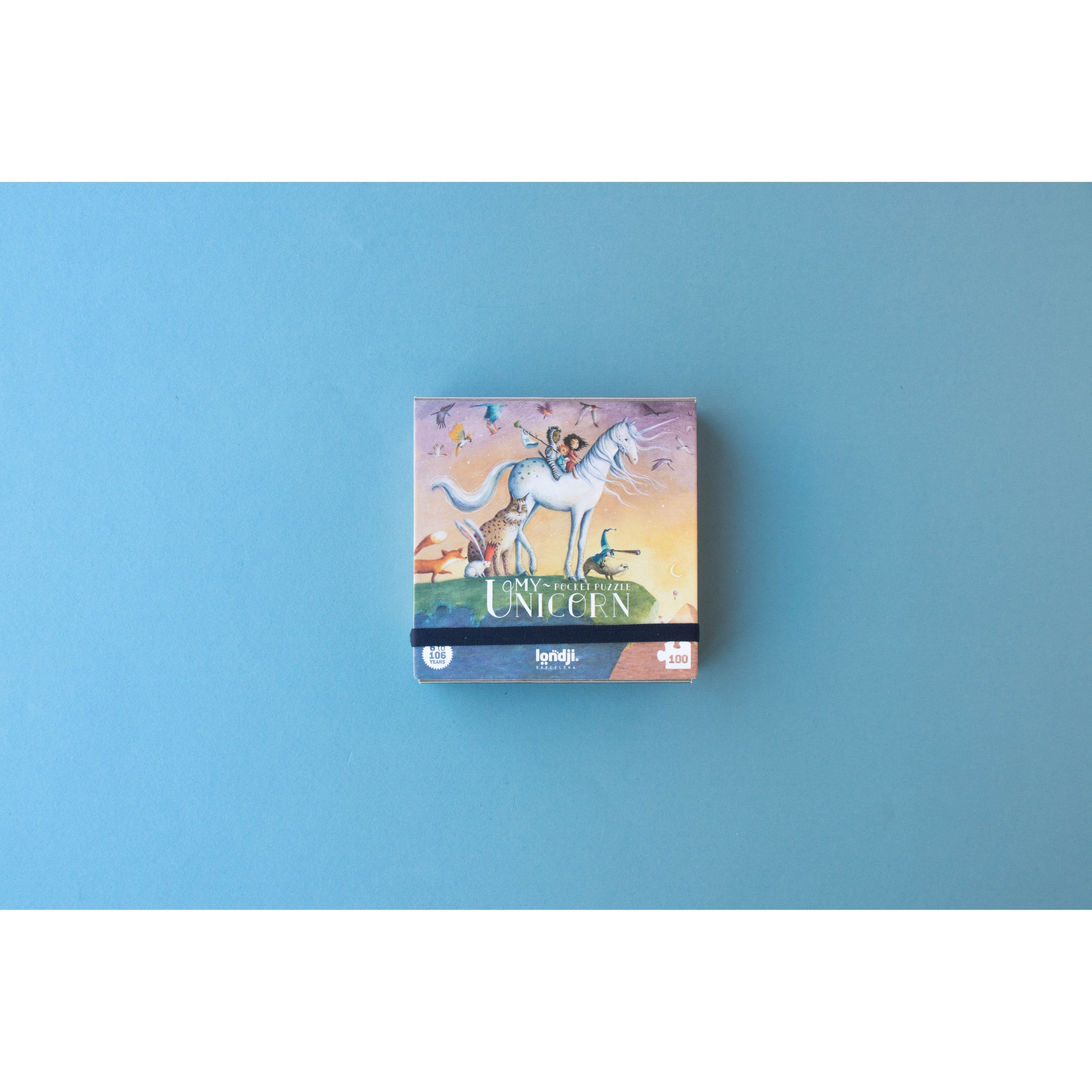 Pocket Puzzle 100 pcs - My Unicorn