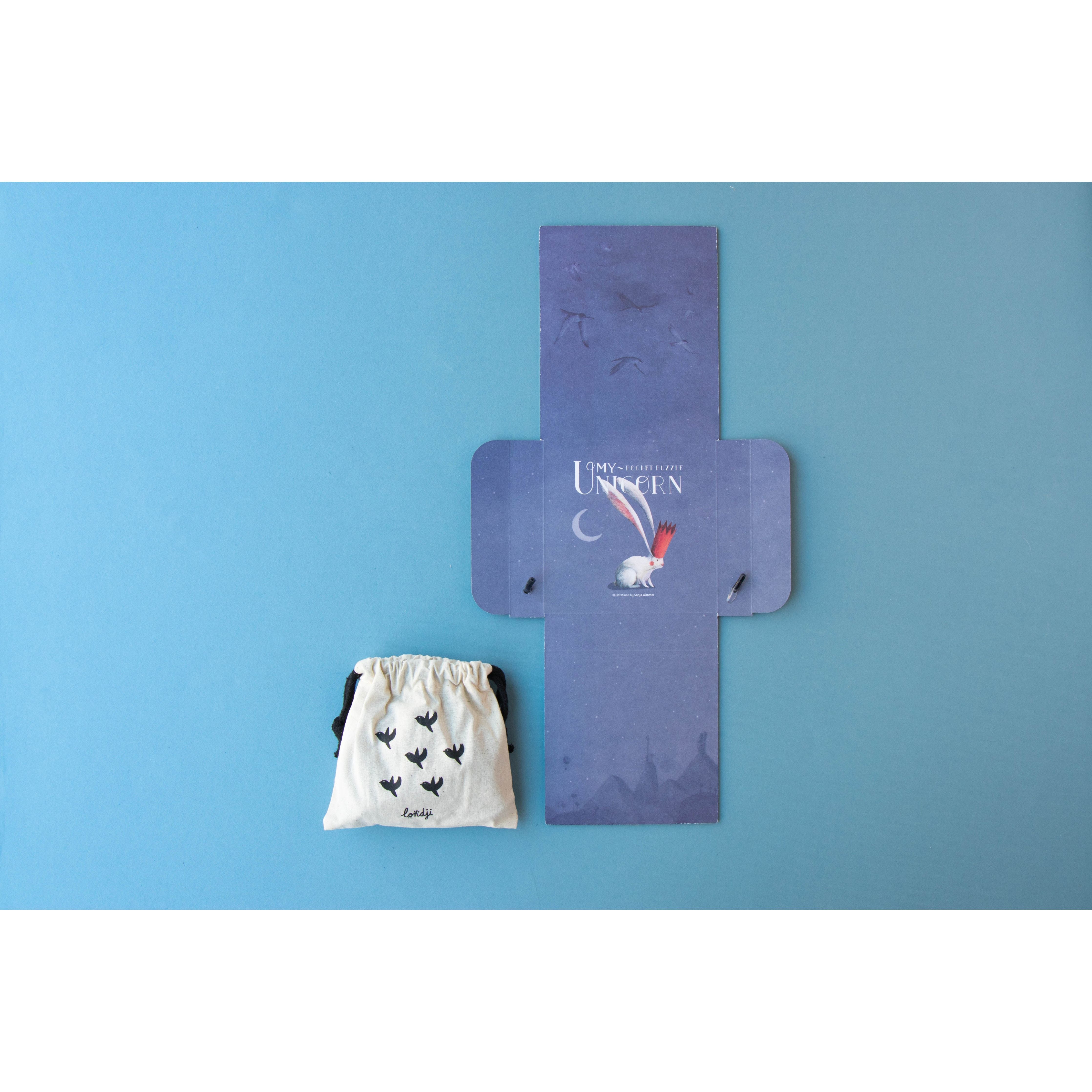 Pocket Puzzle 100 pcs - My Unicorn