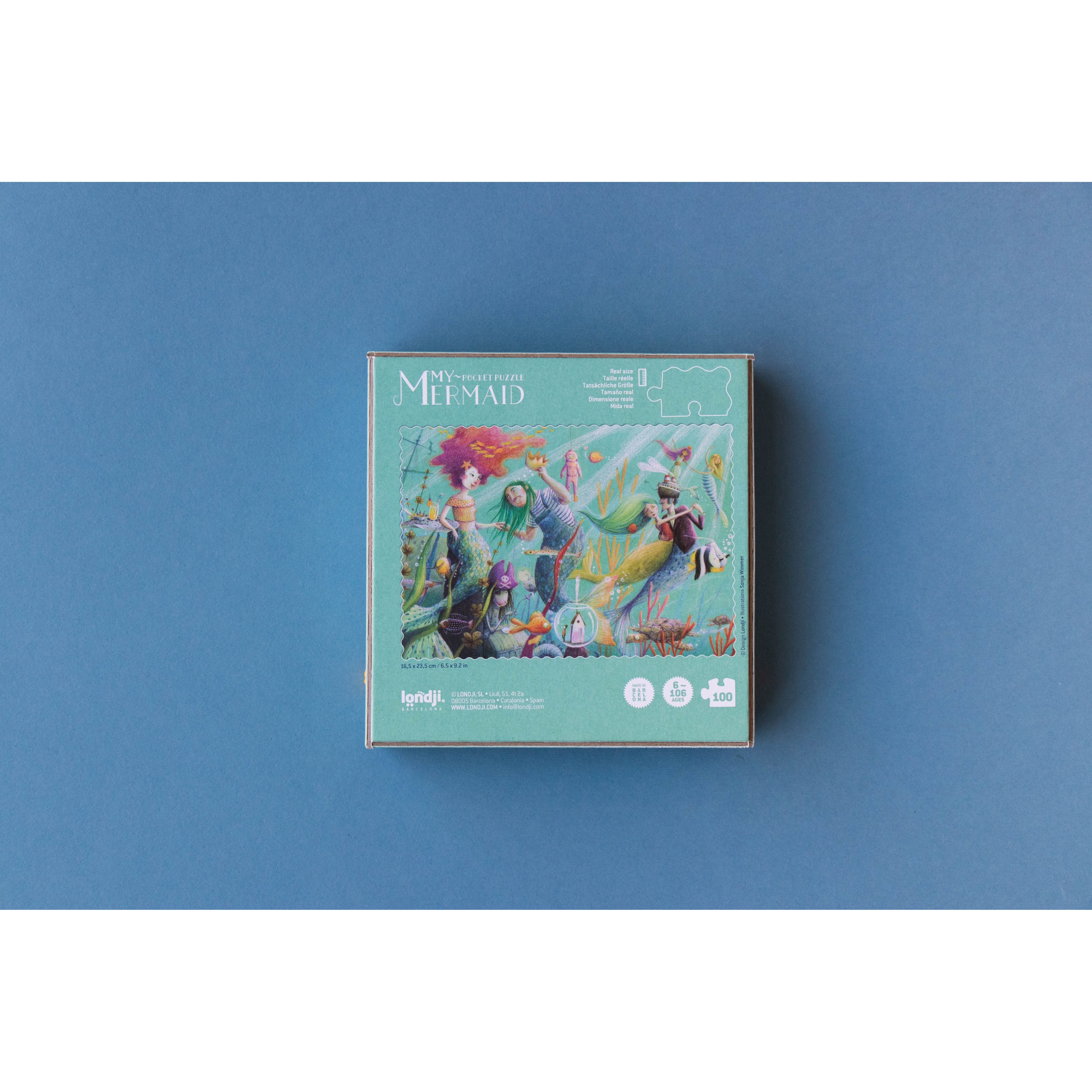 Pocket Puzzle 100 pcs - My Mermaid