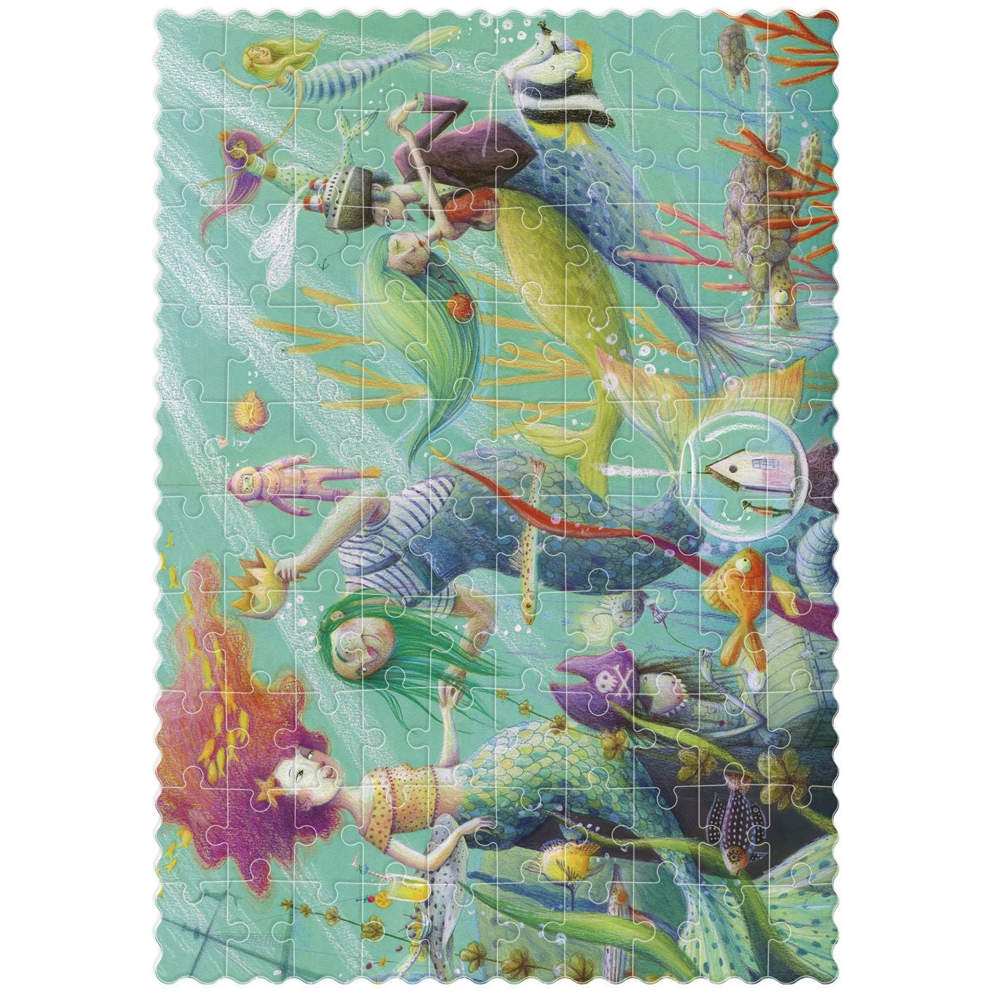 Pocket Puzzle 100 pcs - My Mermaid
