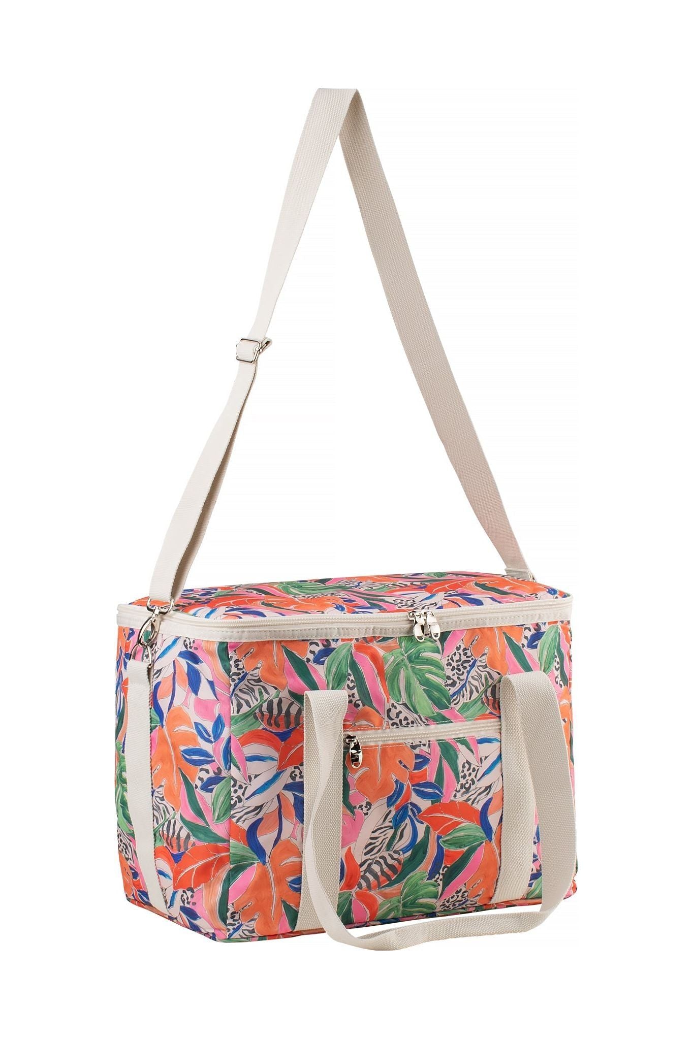 Holiday Picnic Bag - Leopard Tropics