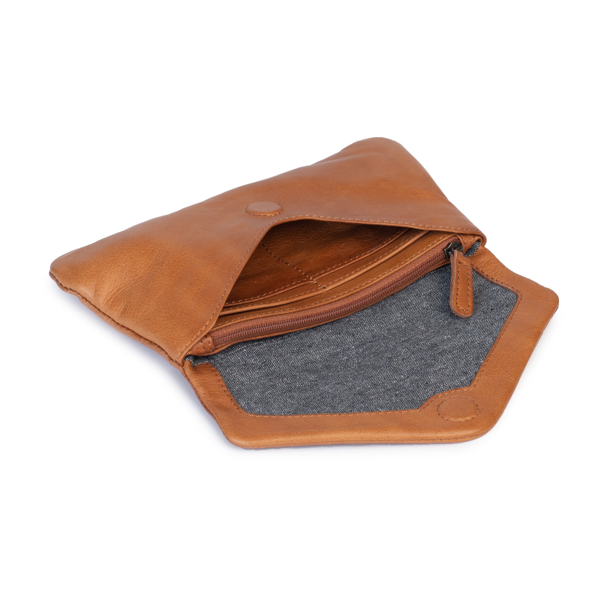 QUINN PURSE - Brown