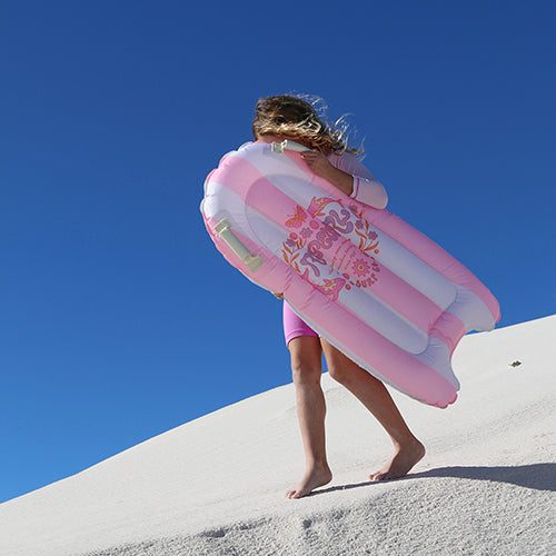 Kids Surf Mat Dolphin Surf Co Pink Stripe